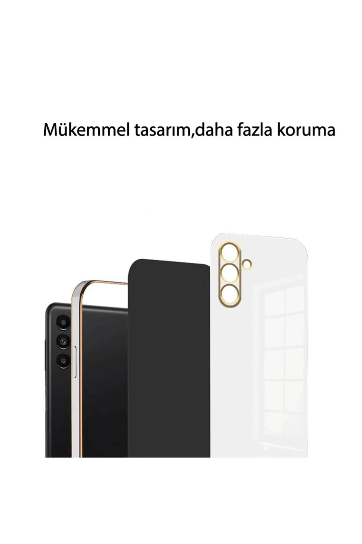 Newface Samsung Galaxy A56 Kılıf Volet Silikon - Açık Yeşil