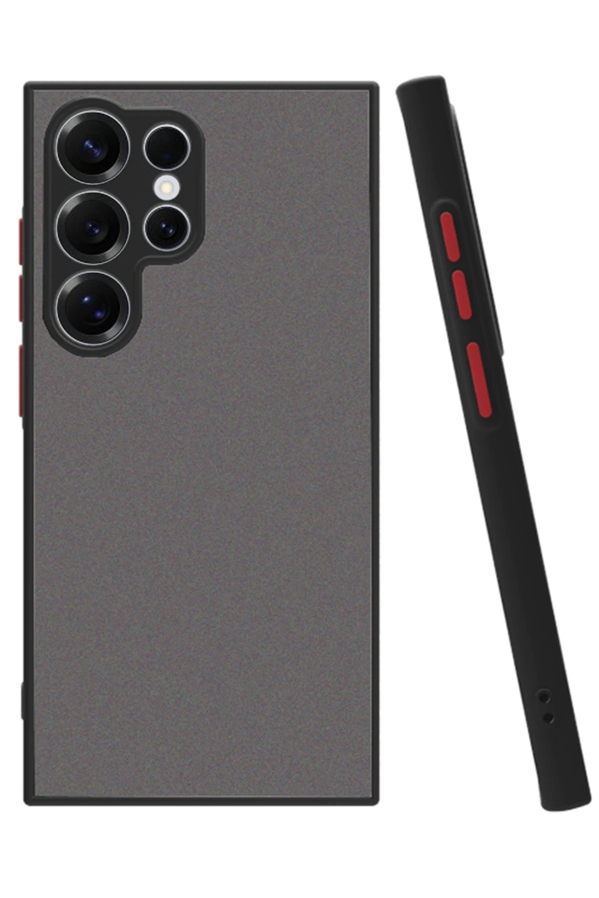 Newface Samsung Galaxy S25 Ultra Kılıf Montreal Silikon Kapak - Siyah