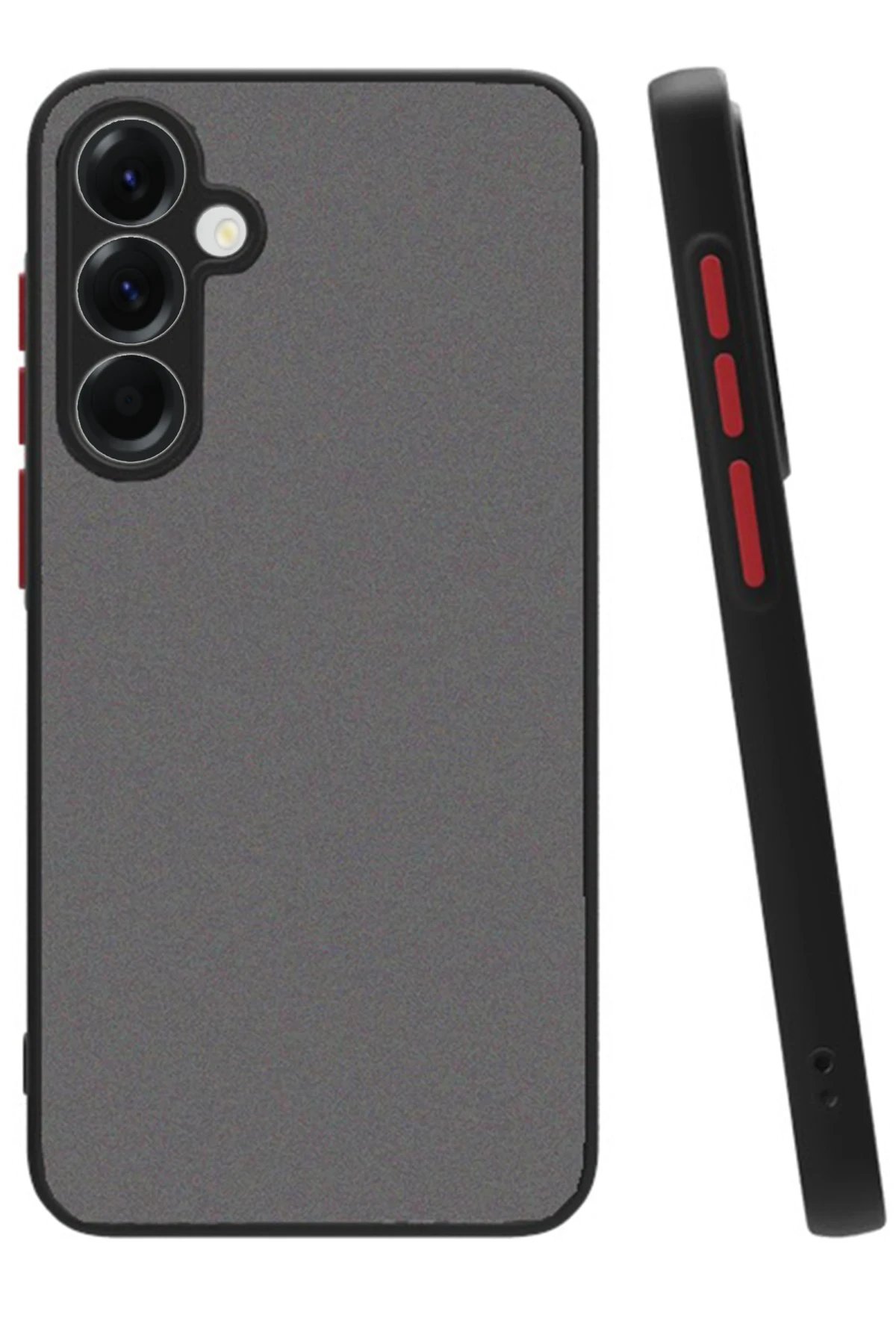 Newface Samsung Galaxy A56 Kılıf Montreal Silikon Kapak - Siyah