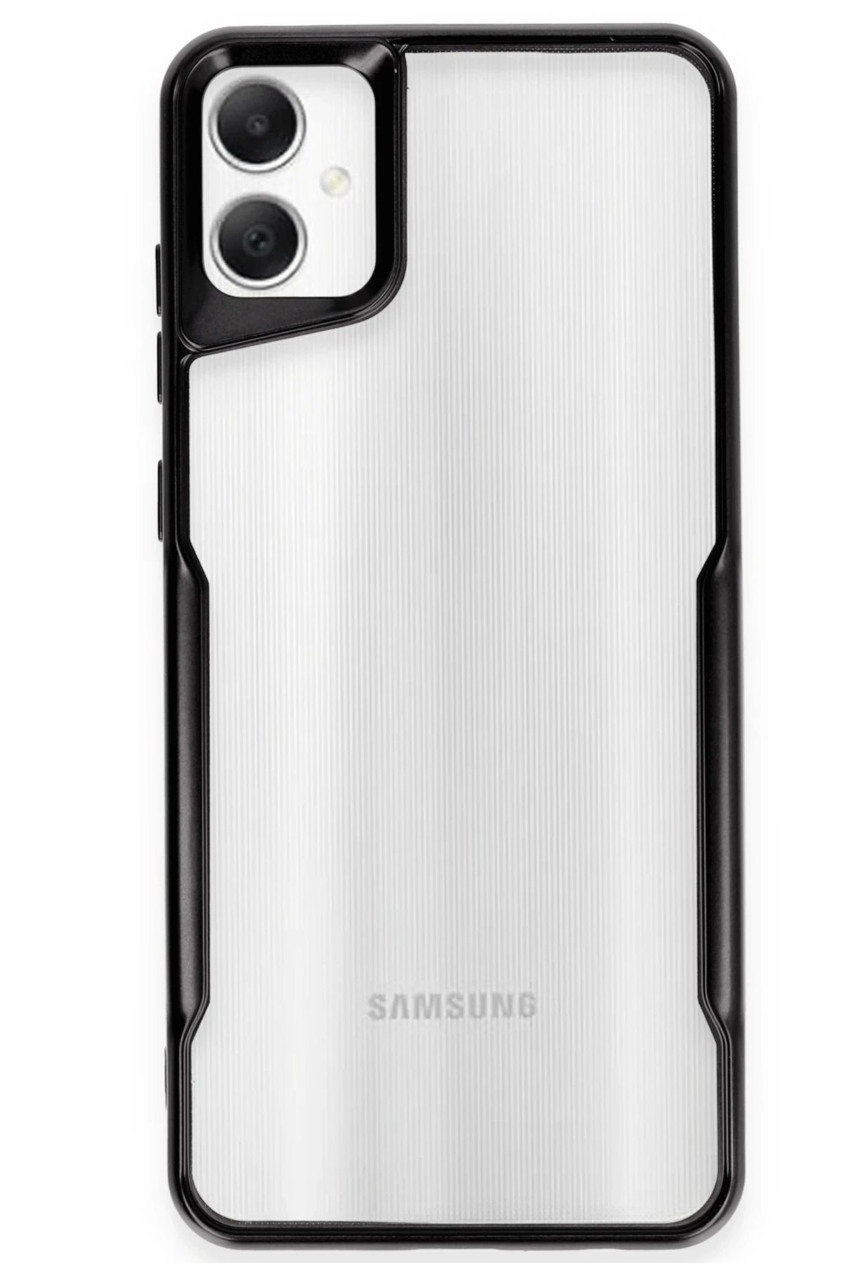 Newface Samsung Galaxy A06 Kılıf Boyi Silikon Kapak - Siyah