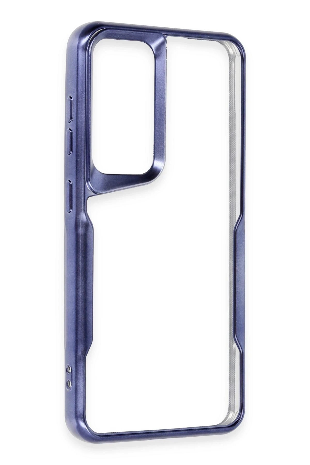 Newface Samsung Galaxy A36 Kılıf Boyi Silikon Kapak - Lacivert