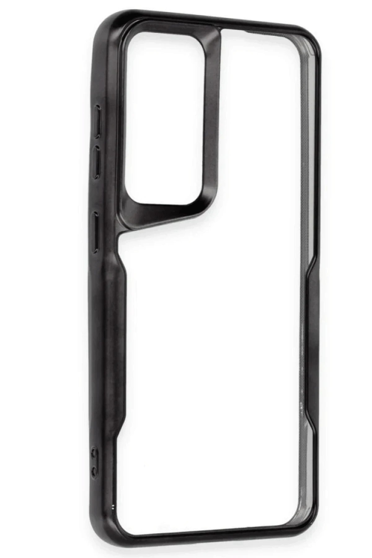 Newface Samsung Galaxy A56 Kılıf Boyi Silikon Kapak - Siyah