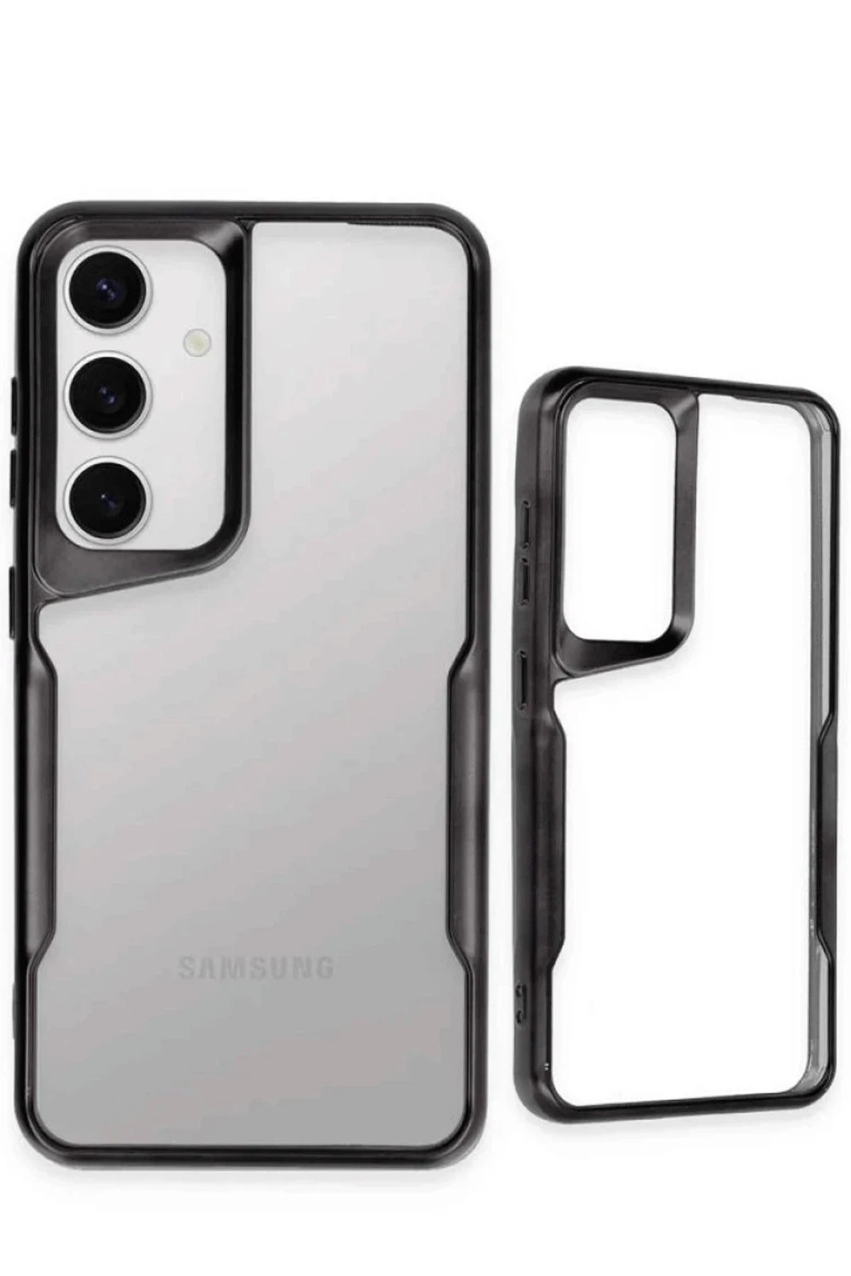 Newface Samsung Galaxy A56 Kılıf Boyi Silikon Kapak - Lacivert