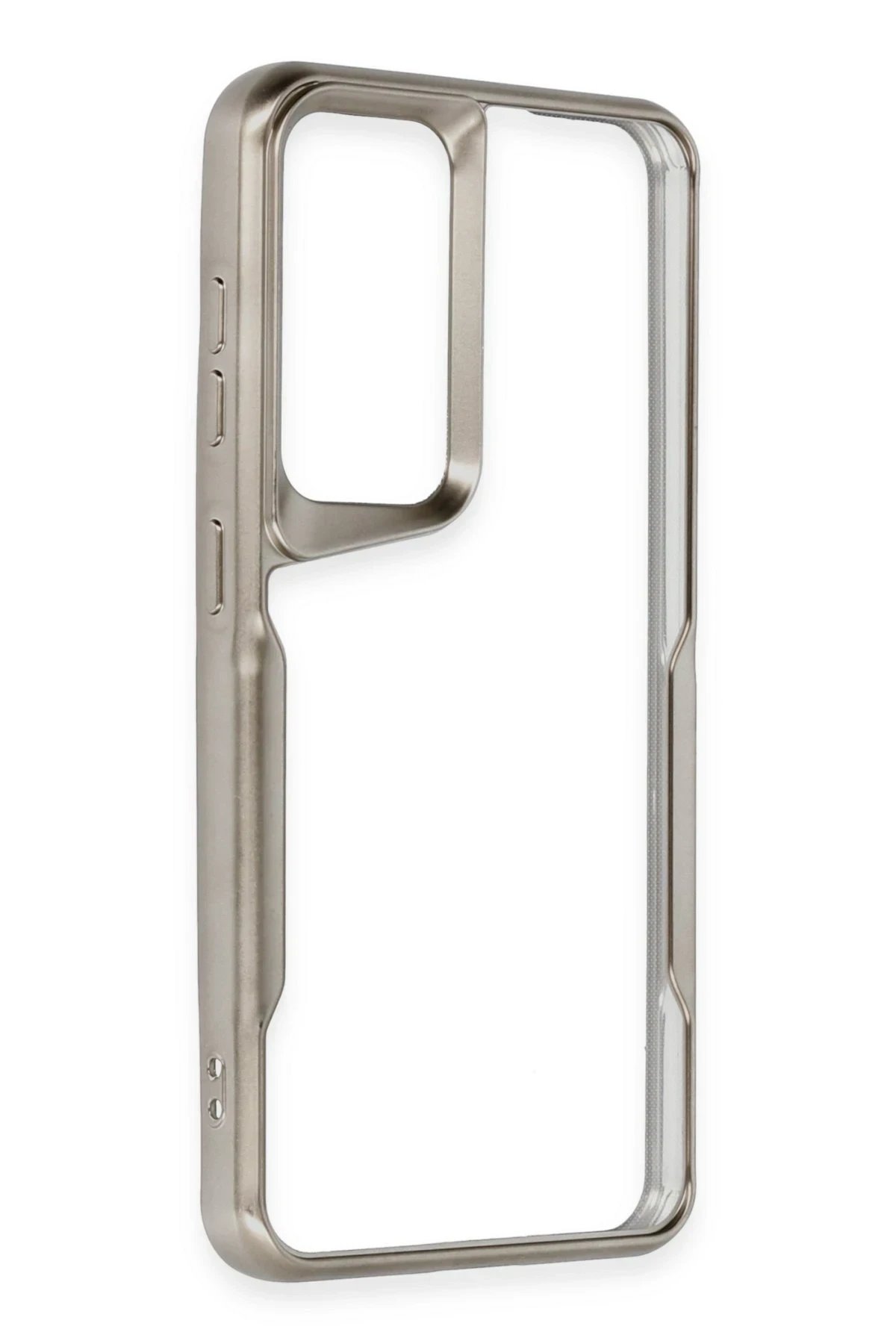 Newface Samsung Galaxy S25 Kılıf Boyi Silikon Kapak - Titan Gri