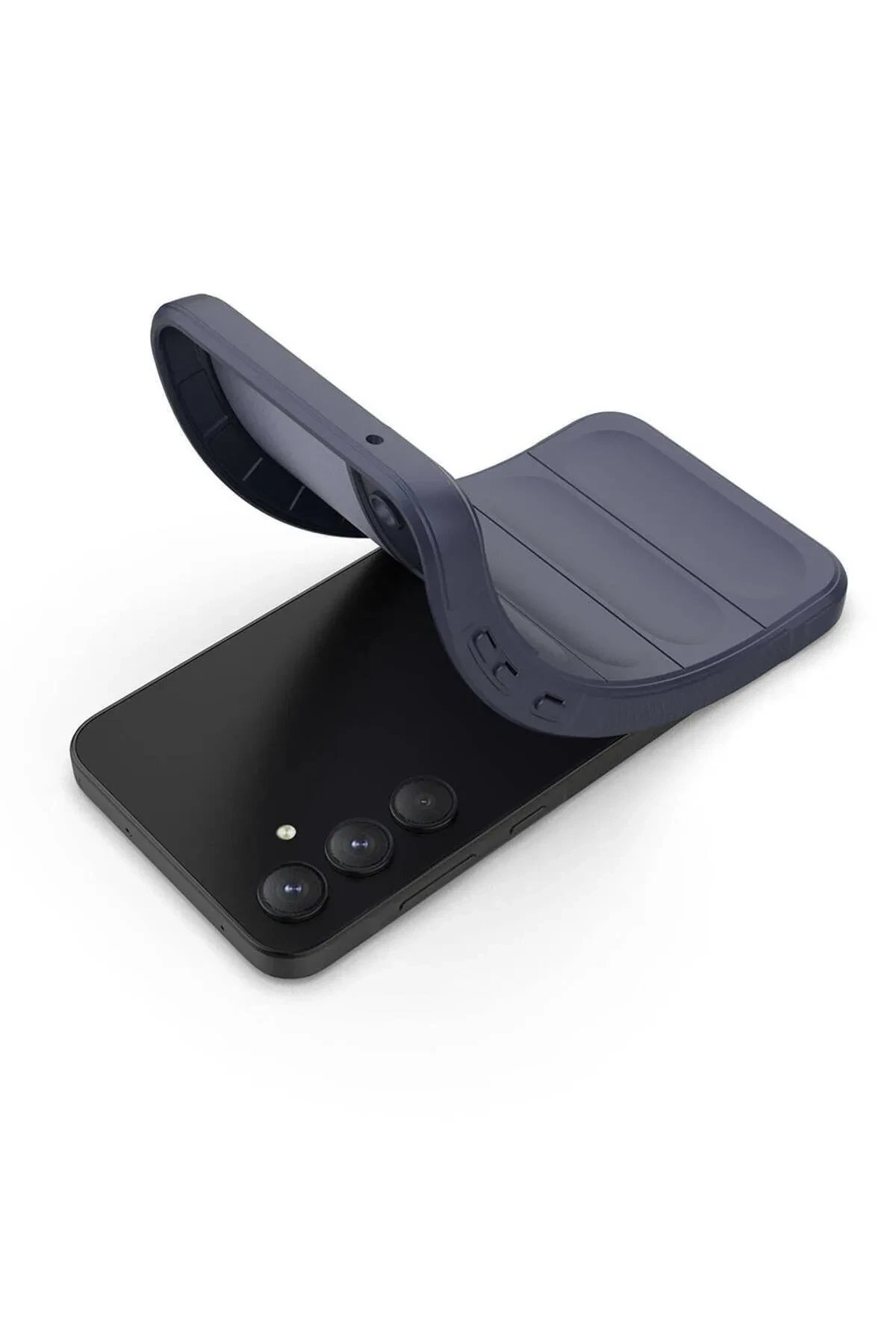 Newface Samsung Galaxy A26 Kılıf Optimum Silikon - Lacivert