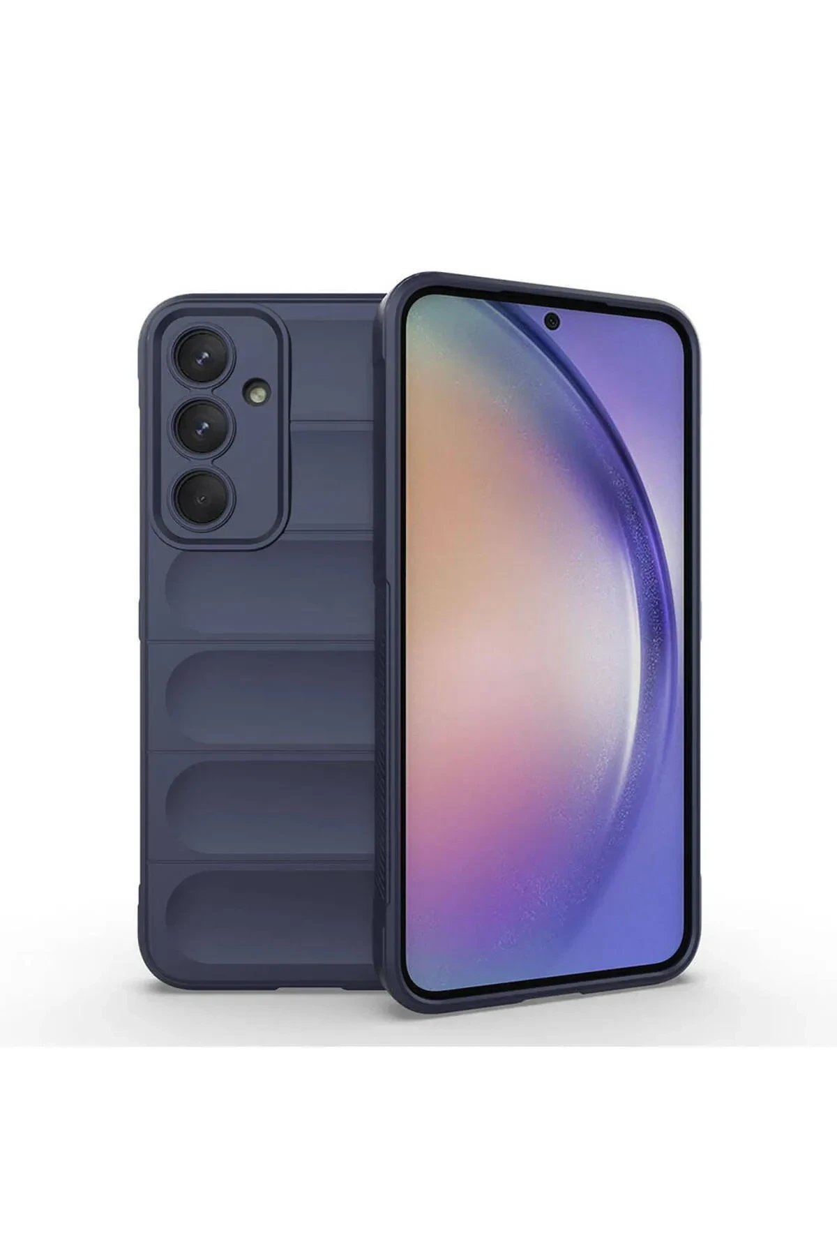 Newface Samsung Galaxy A26 Kılıf Optimum Silikon - Lacivert