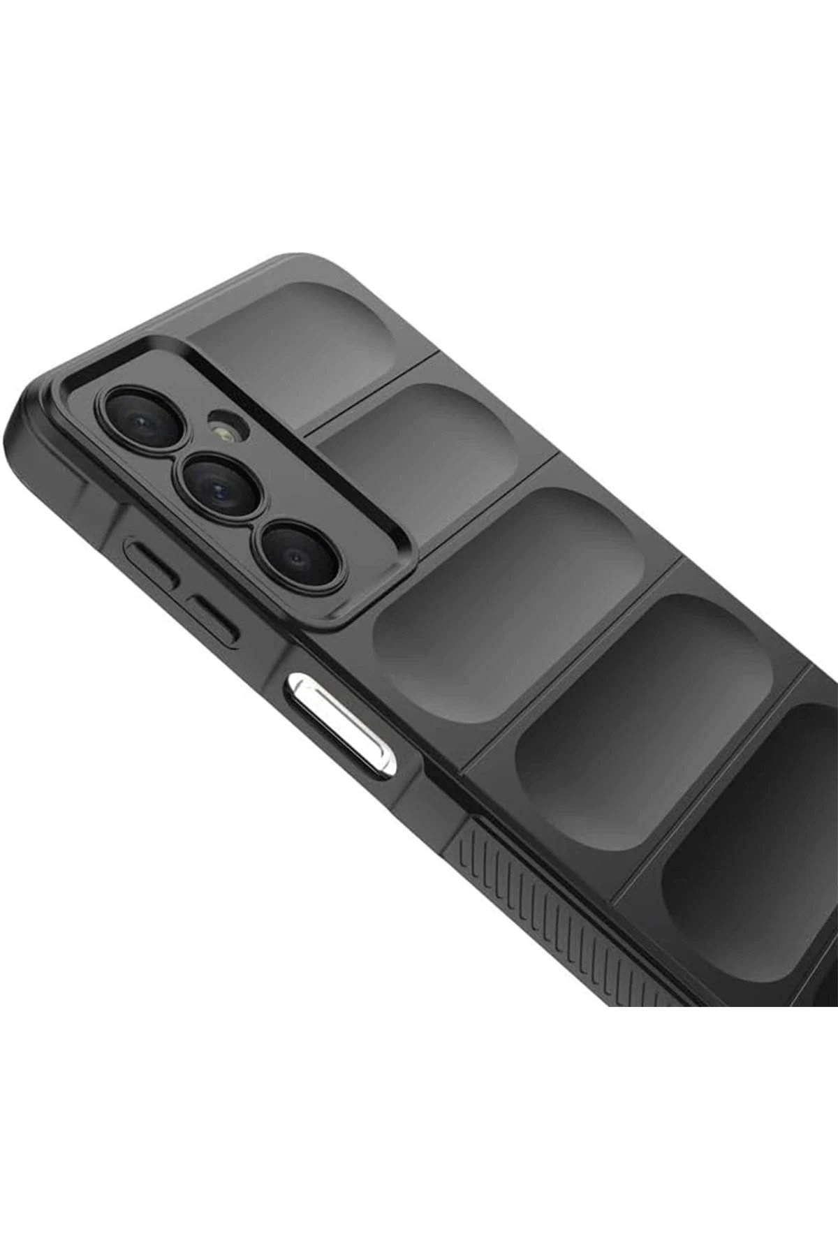 Newface Samsung A36 Kılıf Optimum Silikon - Siyah