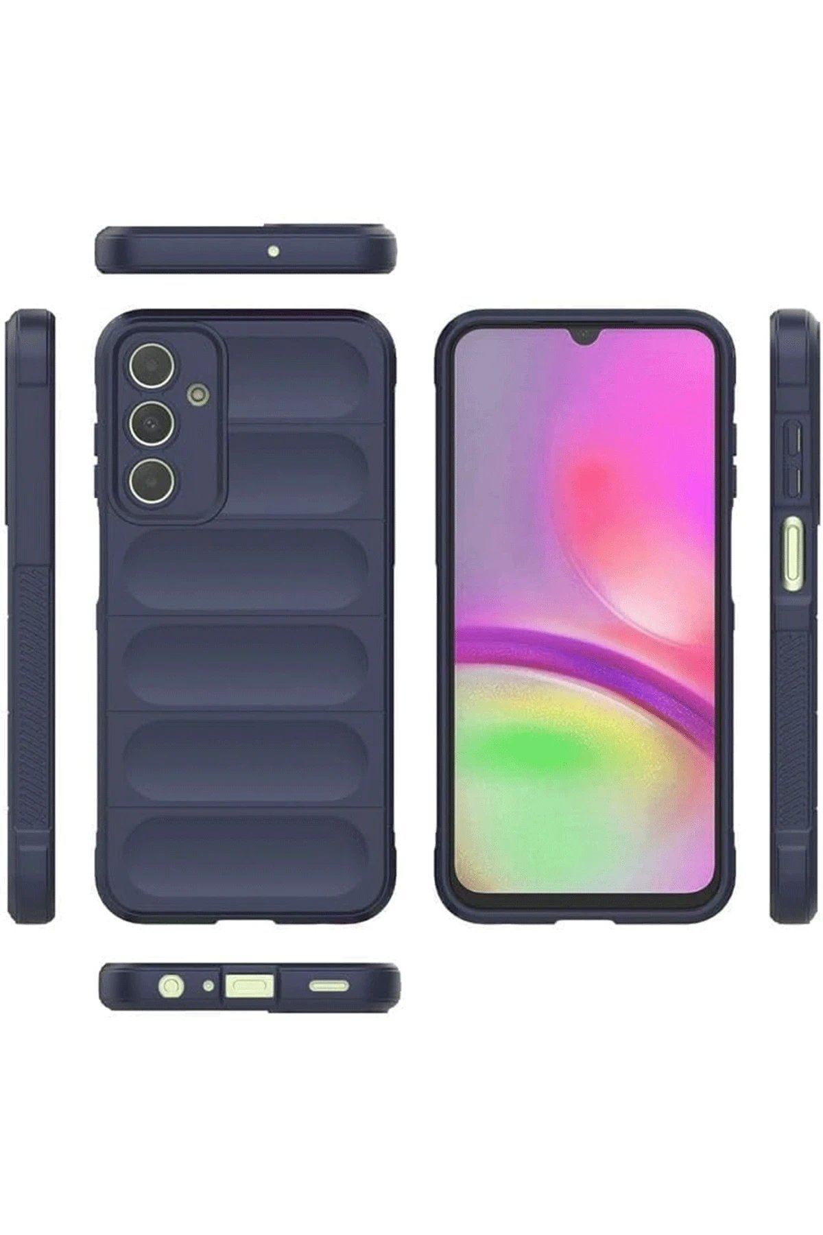 Newface Samsung A36 Kılıf Optimum Silikon - Lacivert