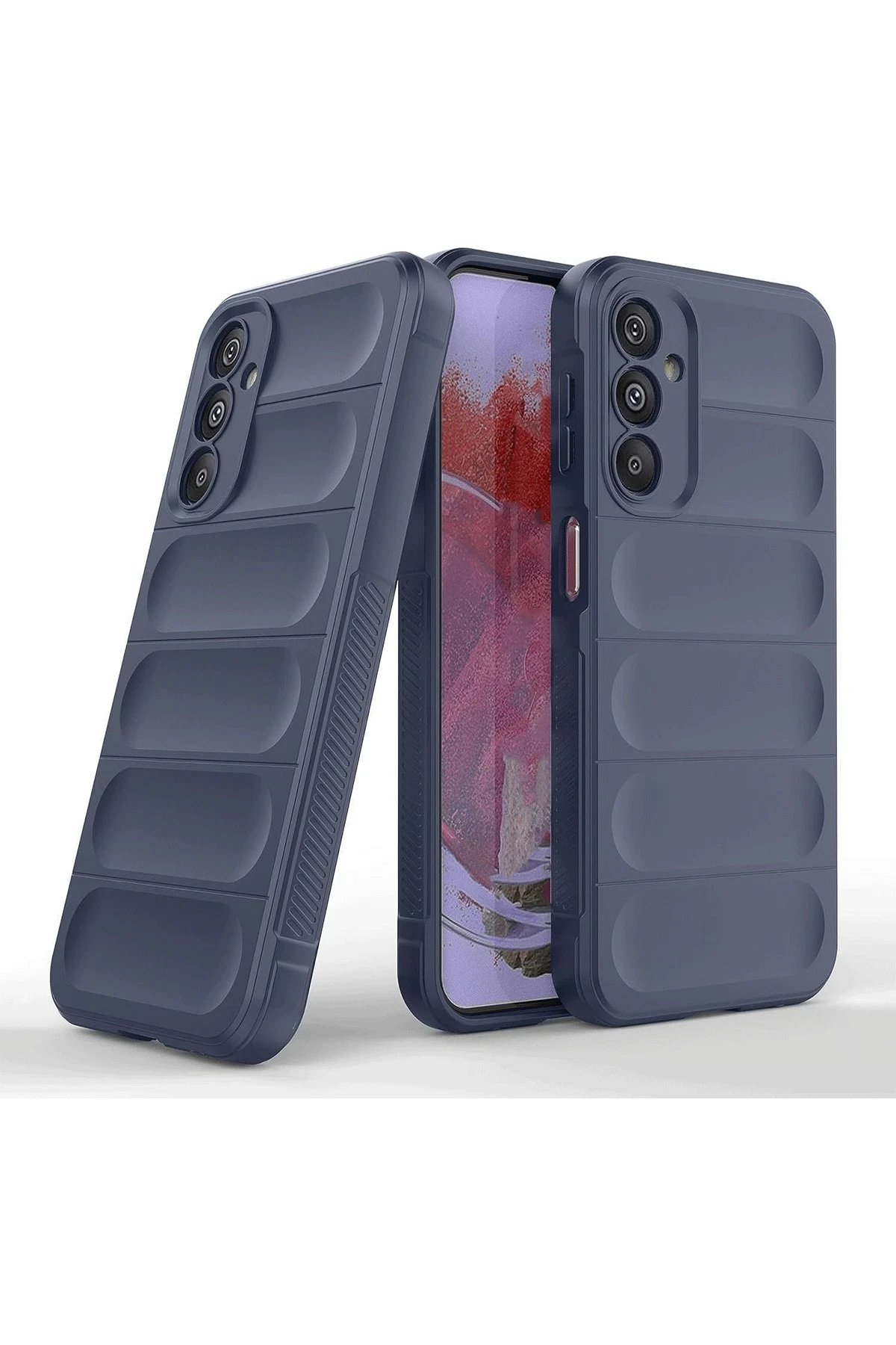 Newface Samsung A36 Kılıf Optimum Silikon - Lacivert