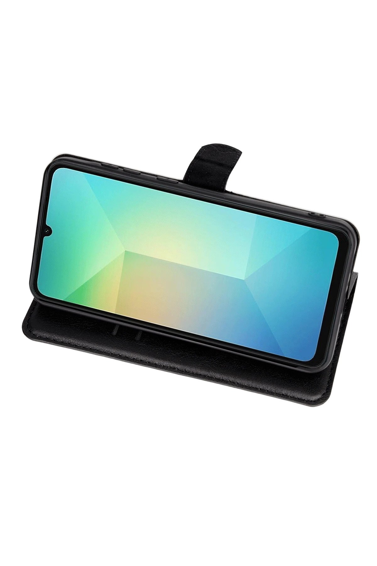 Newface Samsung Galaxy A36 Kılıf Trend S Plus Kapaklı Kılıf - Siyah