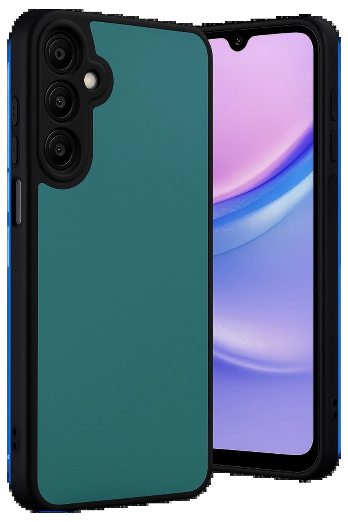 Newface Samsung Galaxy M15 Kılıf Aras Deri Kapak - Açık Yeşil