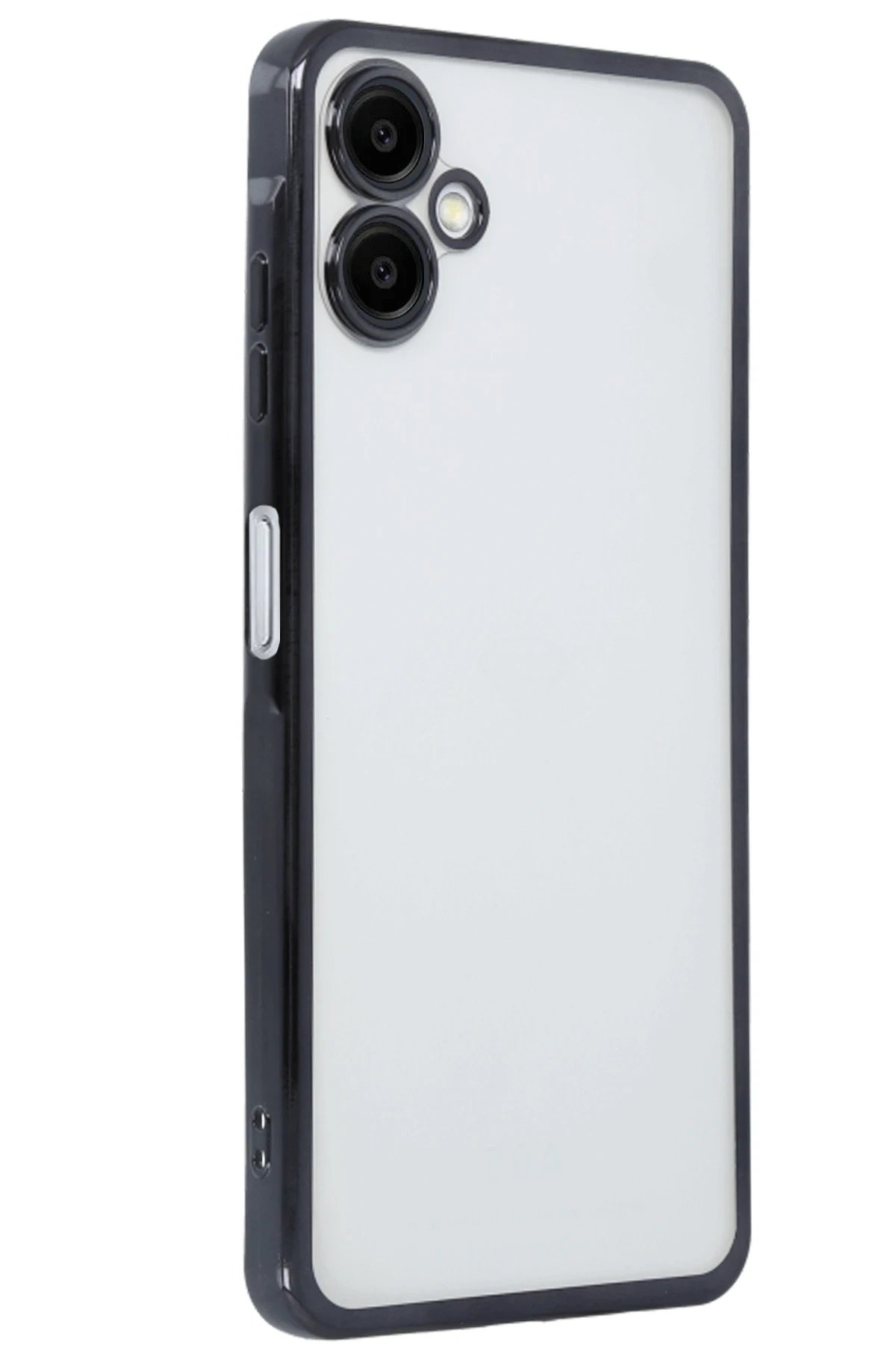 Newface Samsung Galaxy A06 Kılıf Razer Lensli Silikon - Siyah