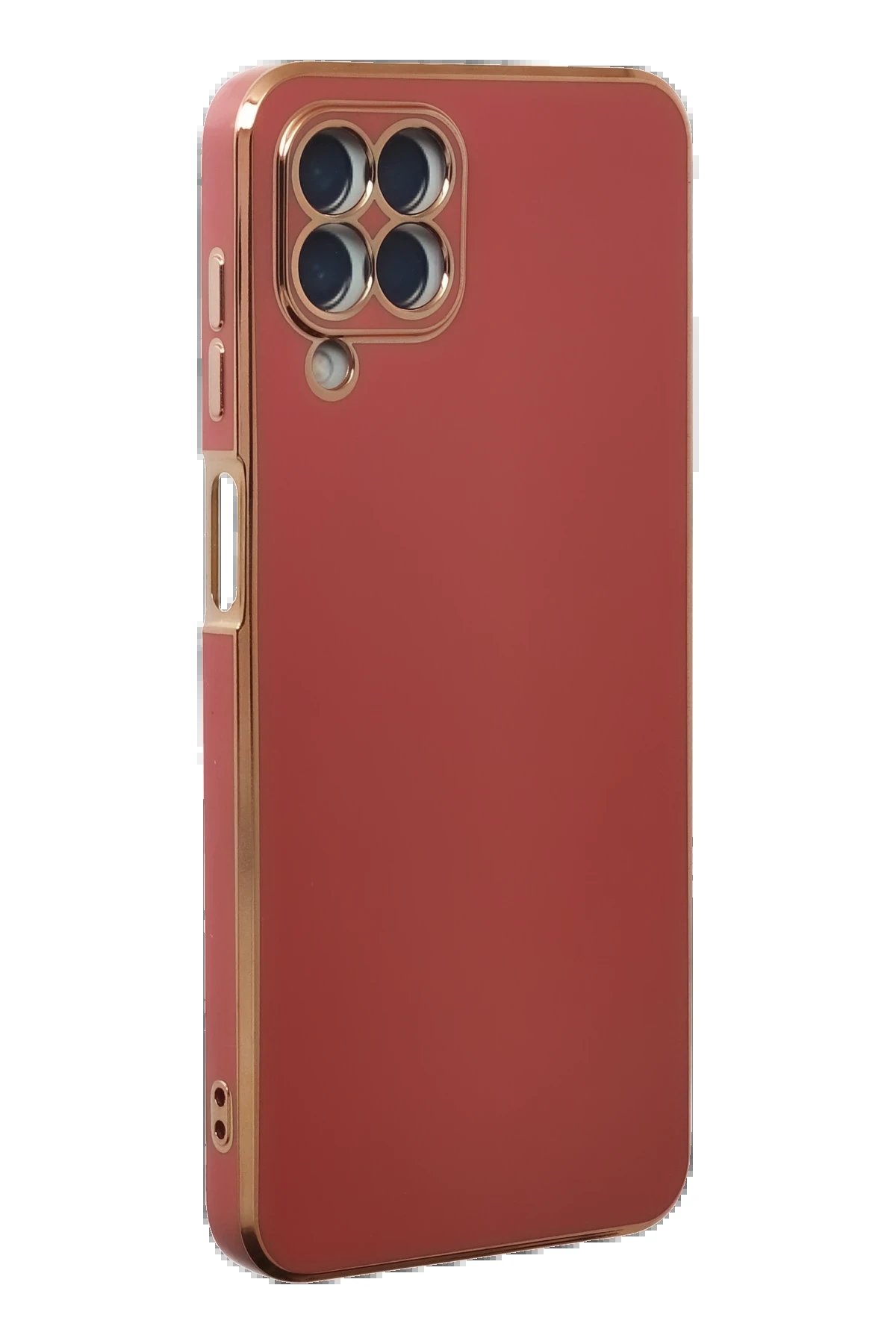 Newface Samsung Galaxy M33 Kılıf Volet Silikon - Kırmızı