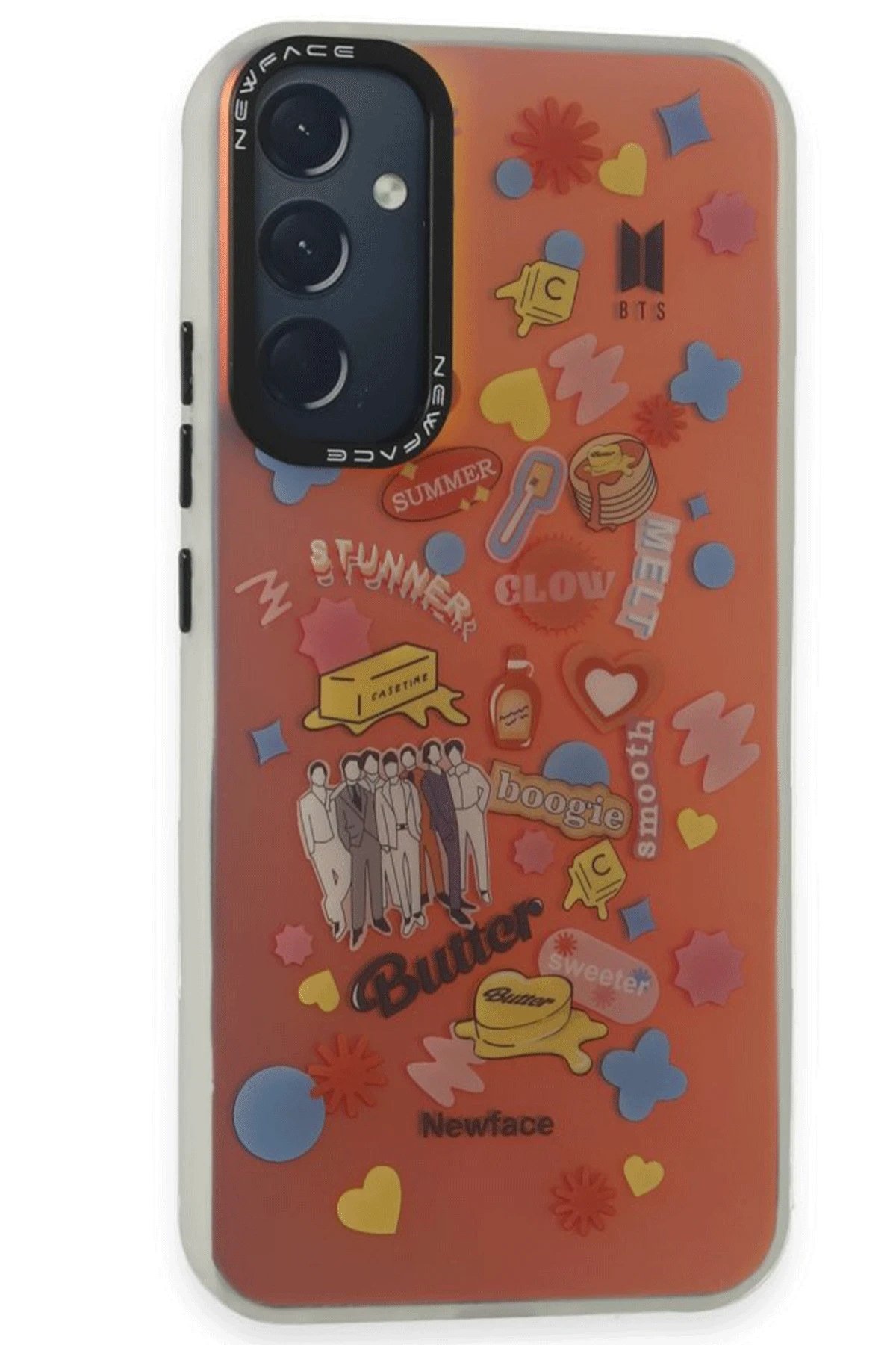 Newface Samsung Galaxy A34 5G Kılıf Estoril Desenli Kapak - Estoril - 16