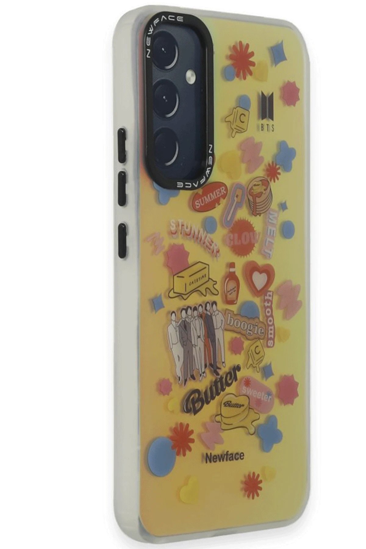 Newface Samsung Galaxy A34 5G Kılıf Estoril Desenli Kapak - Estoril - 16