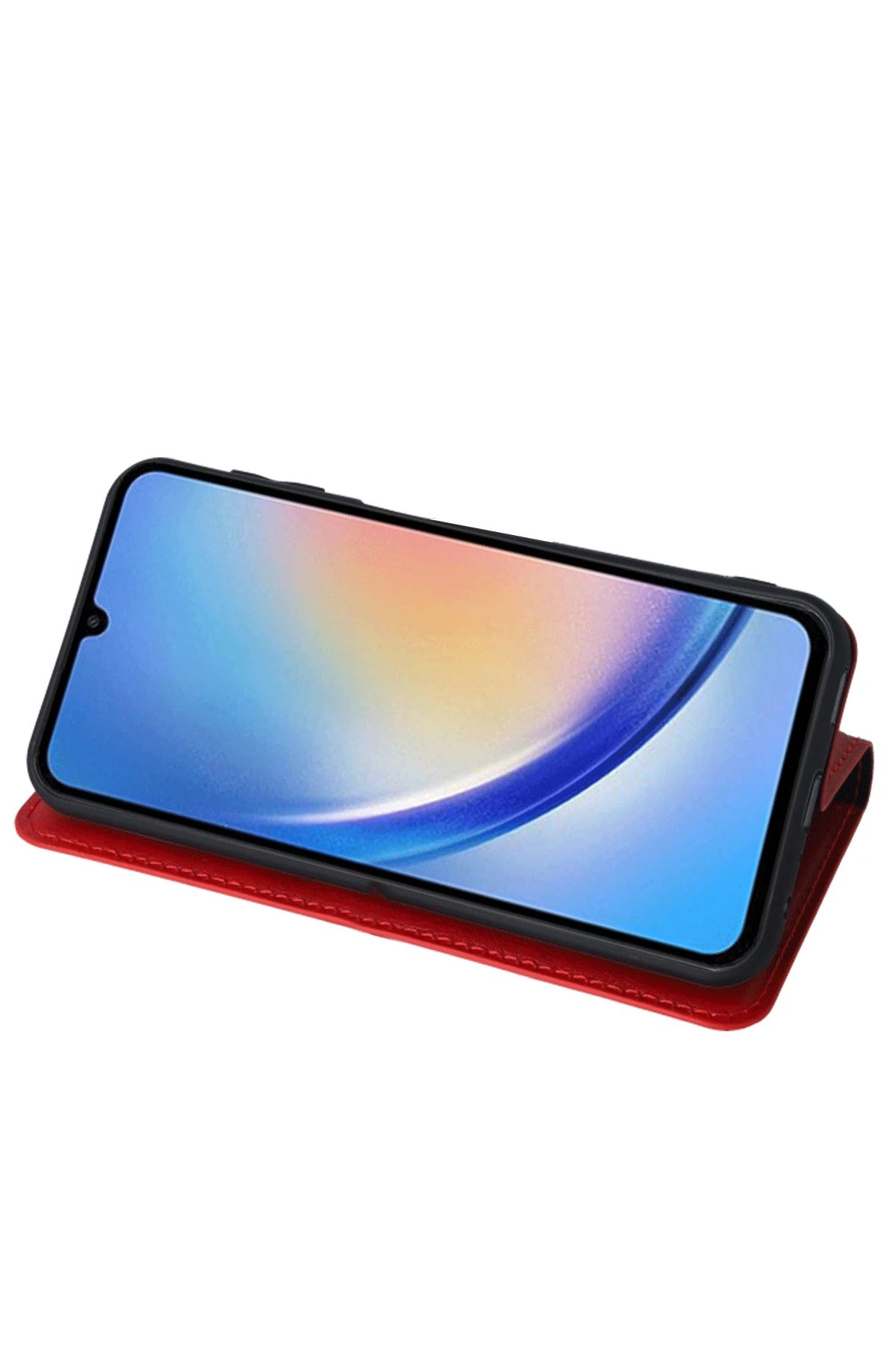 Newface Samsung Galaxy A24 4G Kılıf Trend S Plus Kapaklı Kılıf - Lacivert