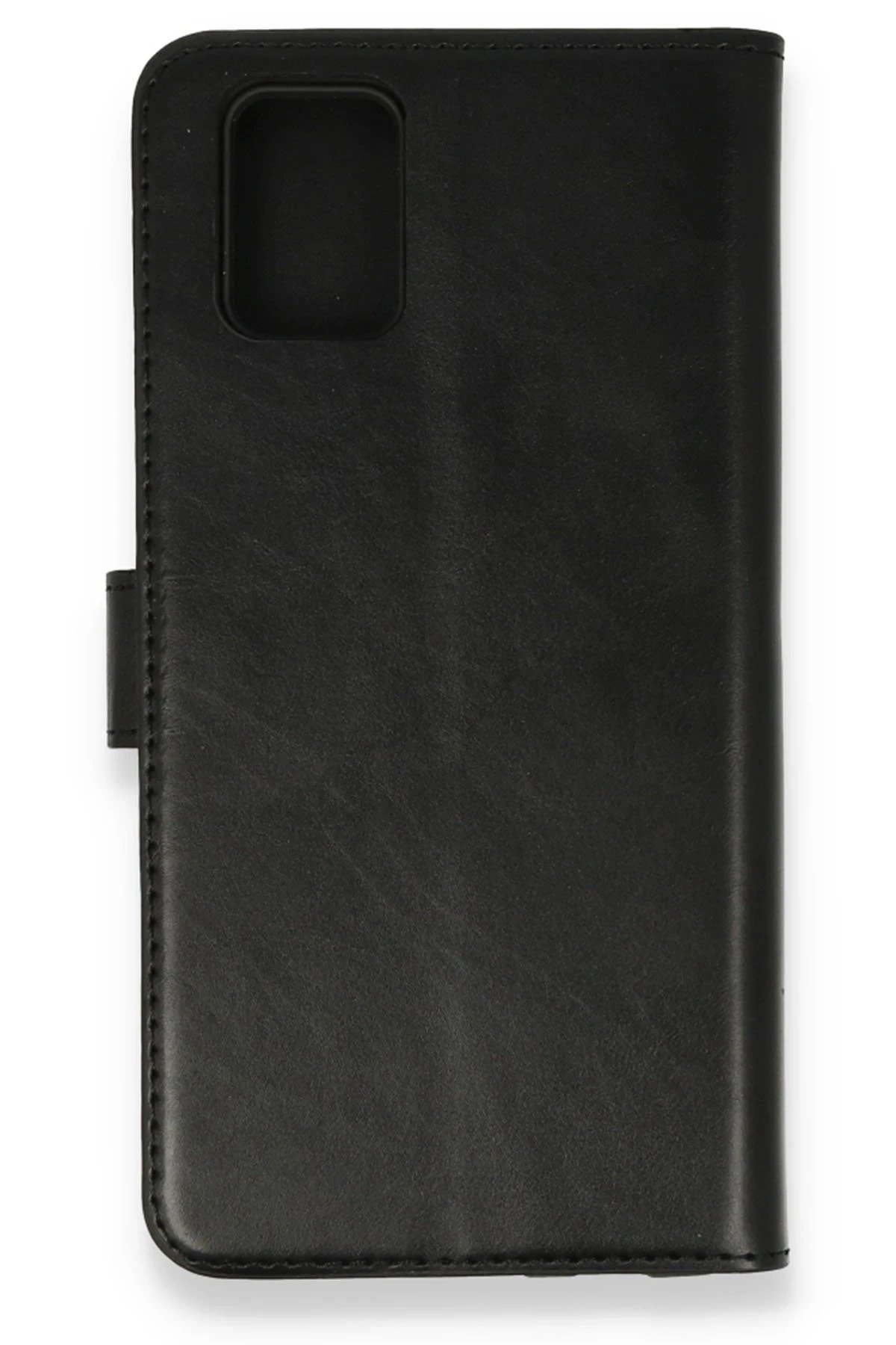 Newface Samsung Galaxy A71 Trend S Plus Kapaklı Kılıf - Siyah