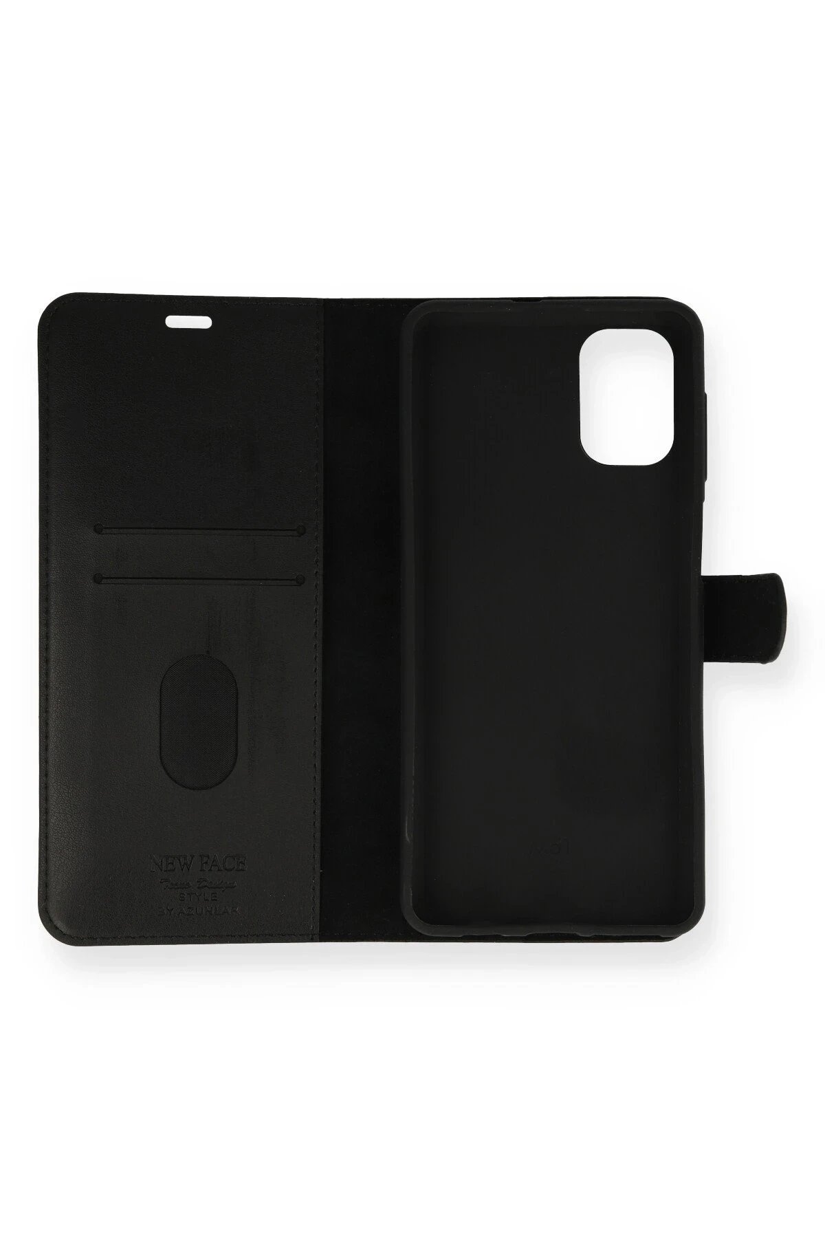 Newface Samsung Galaxy M51 Trend S Plus Kapaklı Kılıf - Siyah