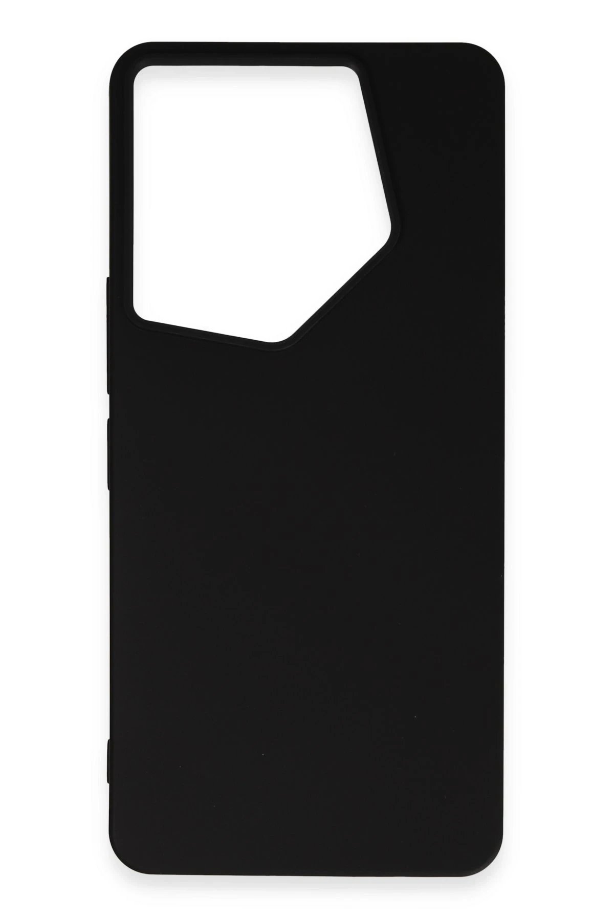 Newface Tecno Camon 20 Pro 5G Kılıf First Silikon - Siyah