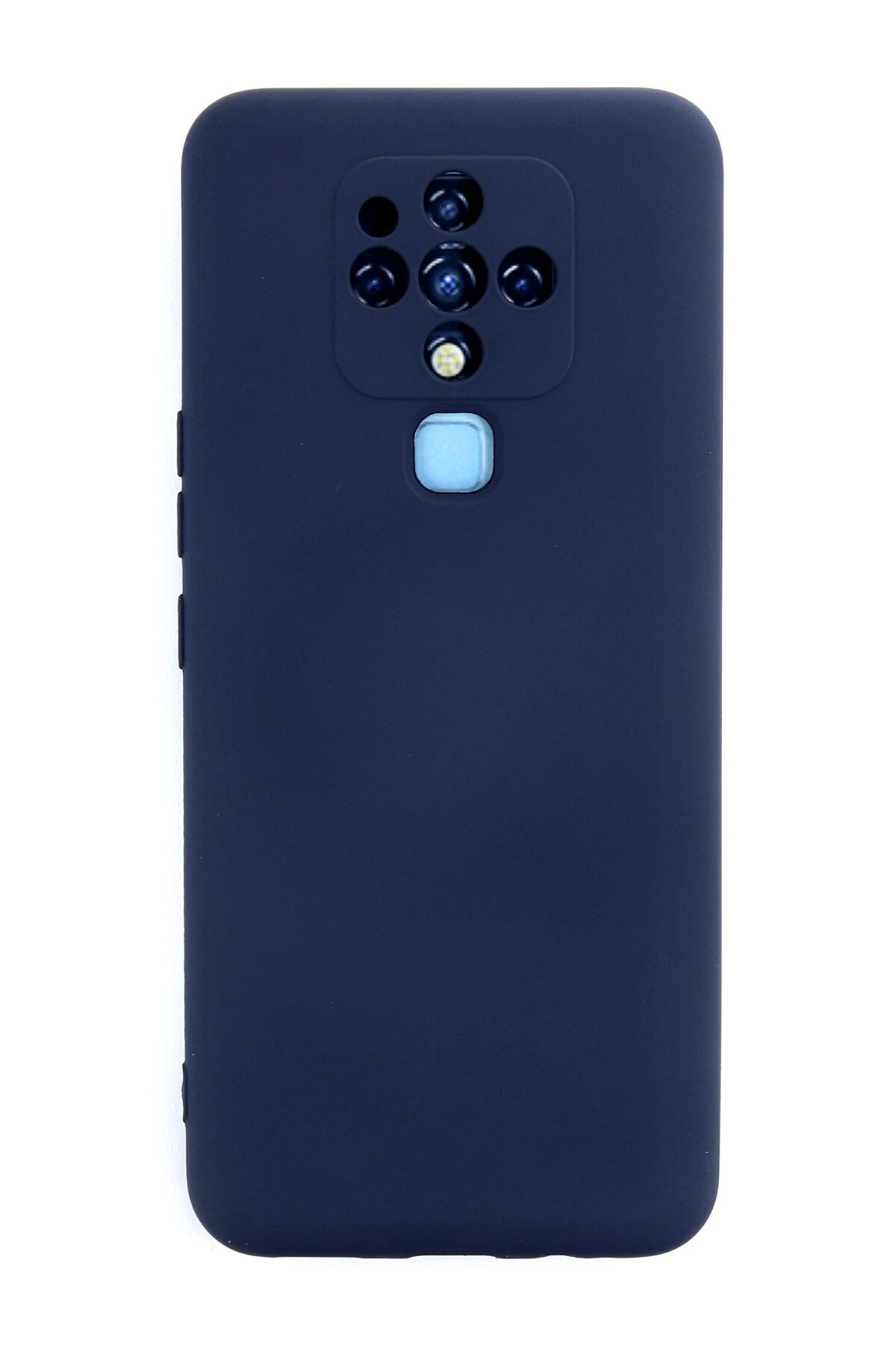 Newface Tecno Camon 16 Kılıf Nano içi Kadife Silikon - Lacivert