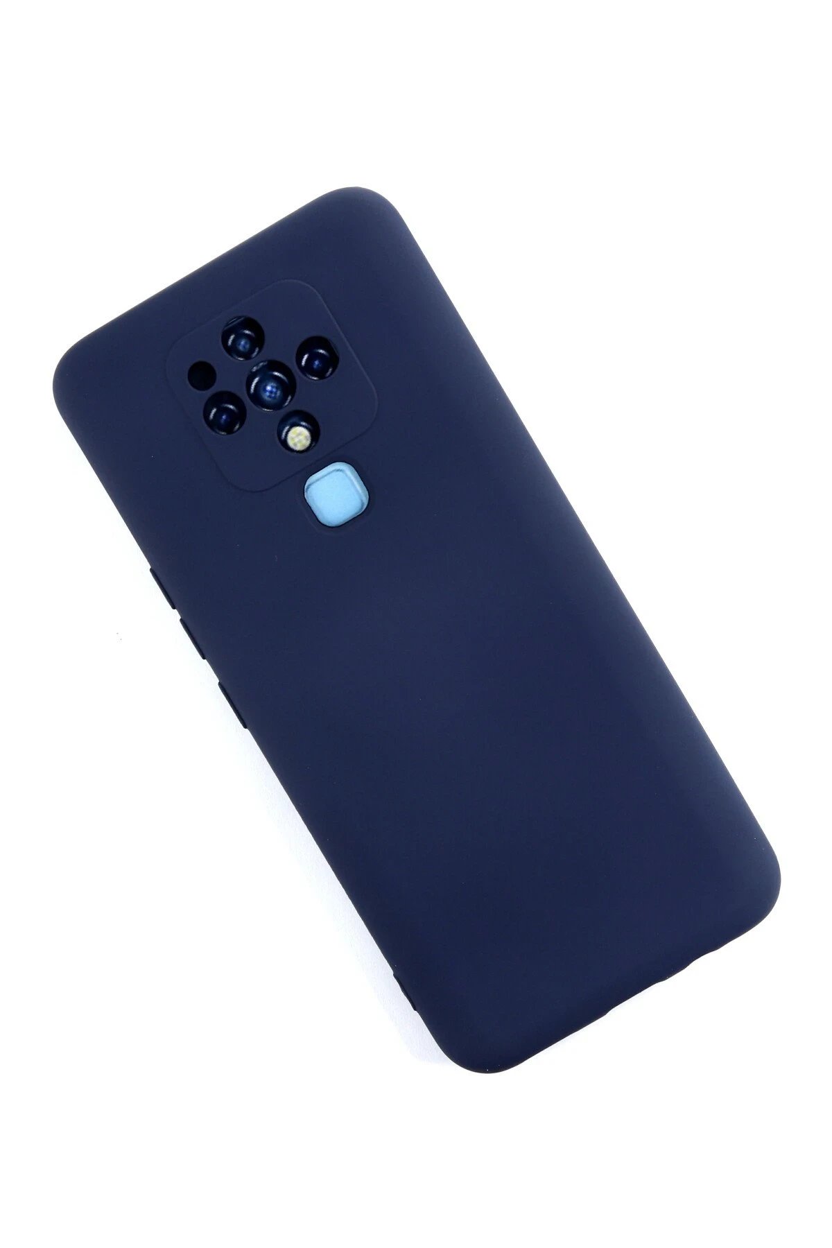 Newface Tecno Camon 16 Kılıf Nano içi Kadife Silikon - Lacivert