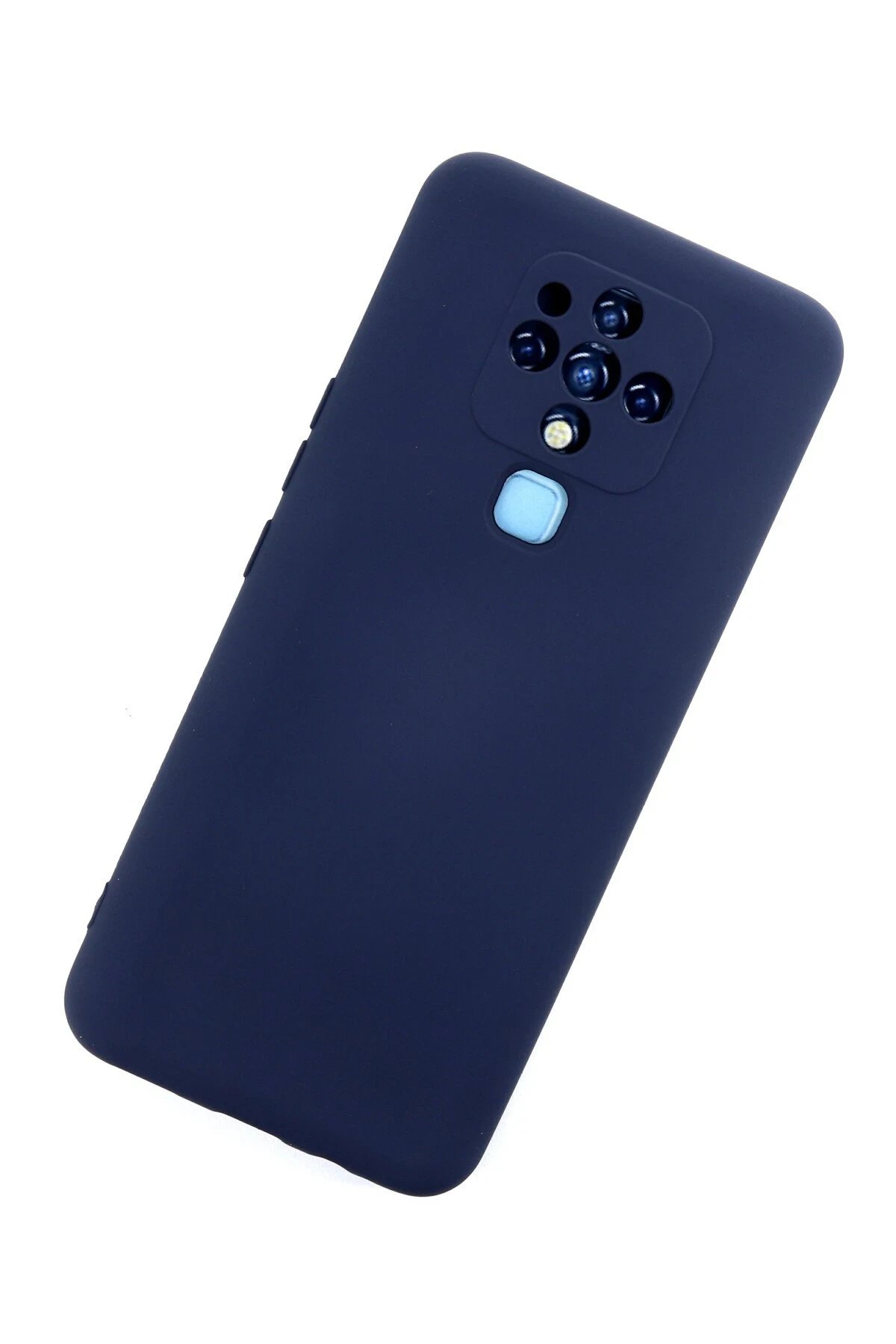 Newface Tecno Camon 16 Kılıf Nano içi Kadife Silikon - Lacivert