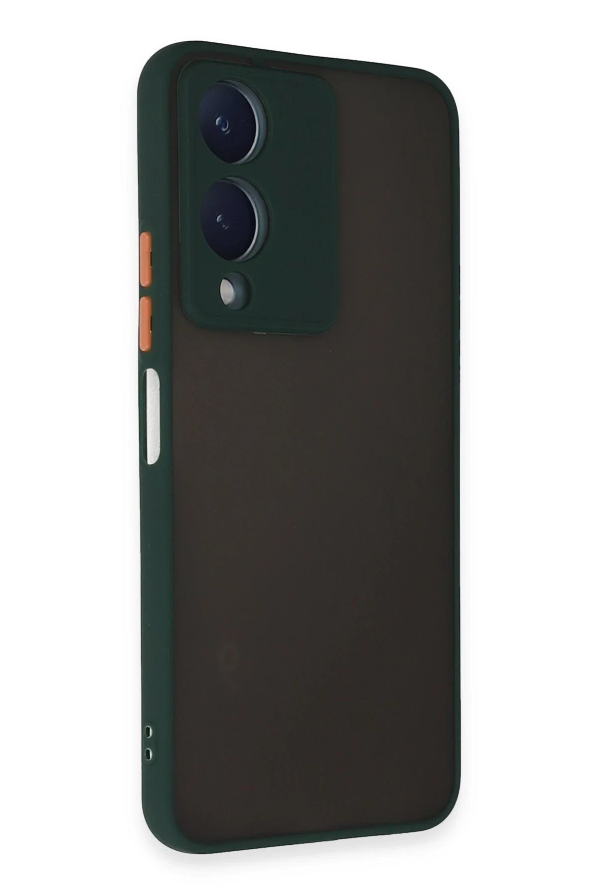 Newface Vivo Y17S Kılıf Montreal Silikon Kapak - Yeşil