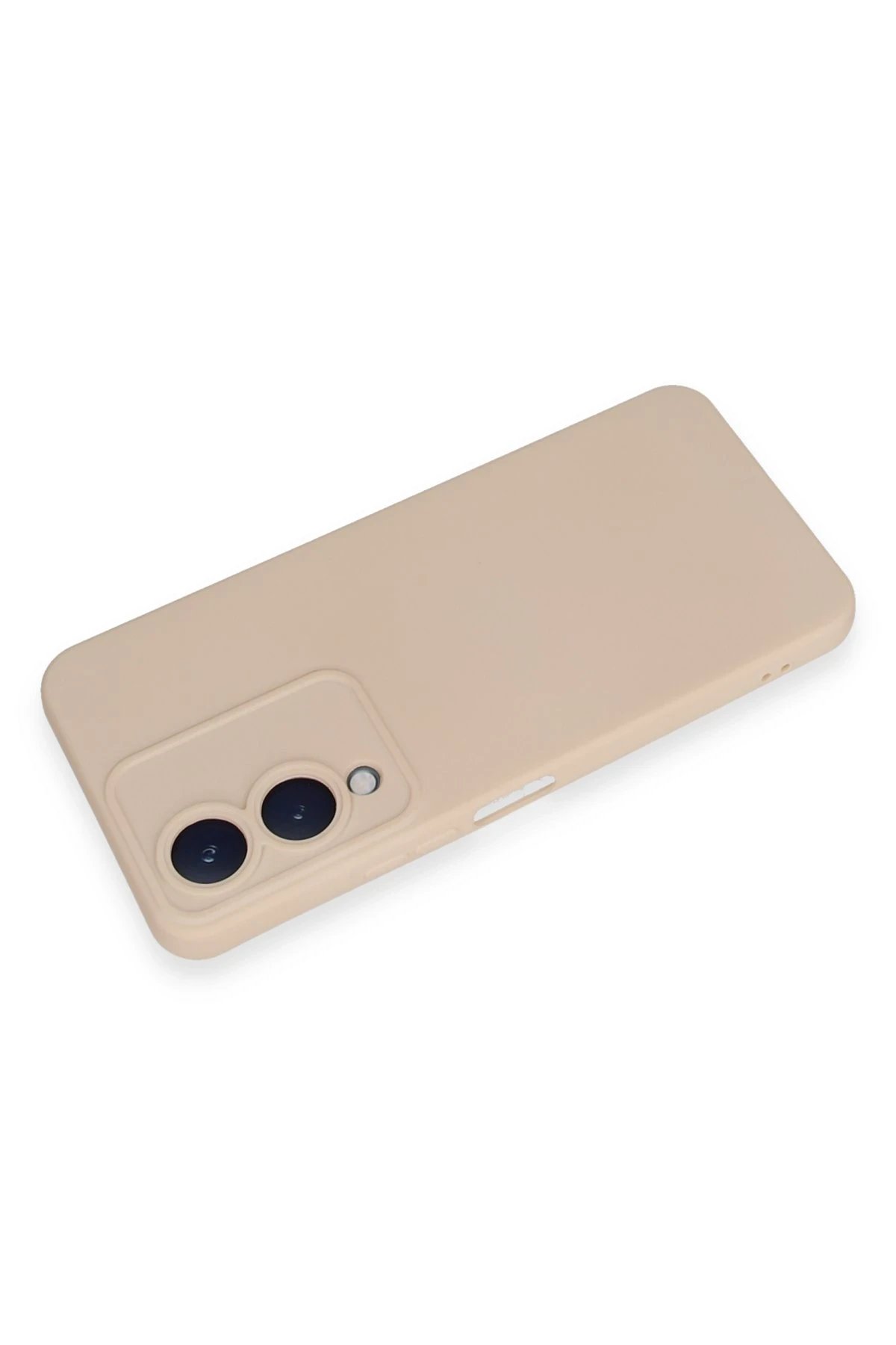 Newface Vivo Y17S Kılıf Nano içi Kadife Silikon - Pudra