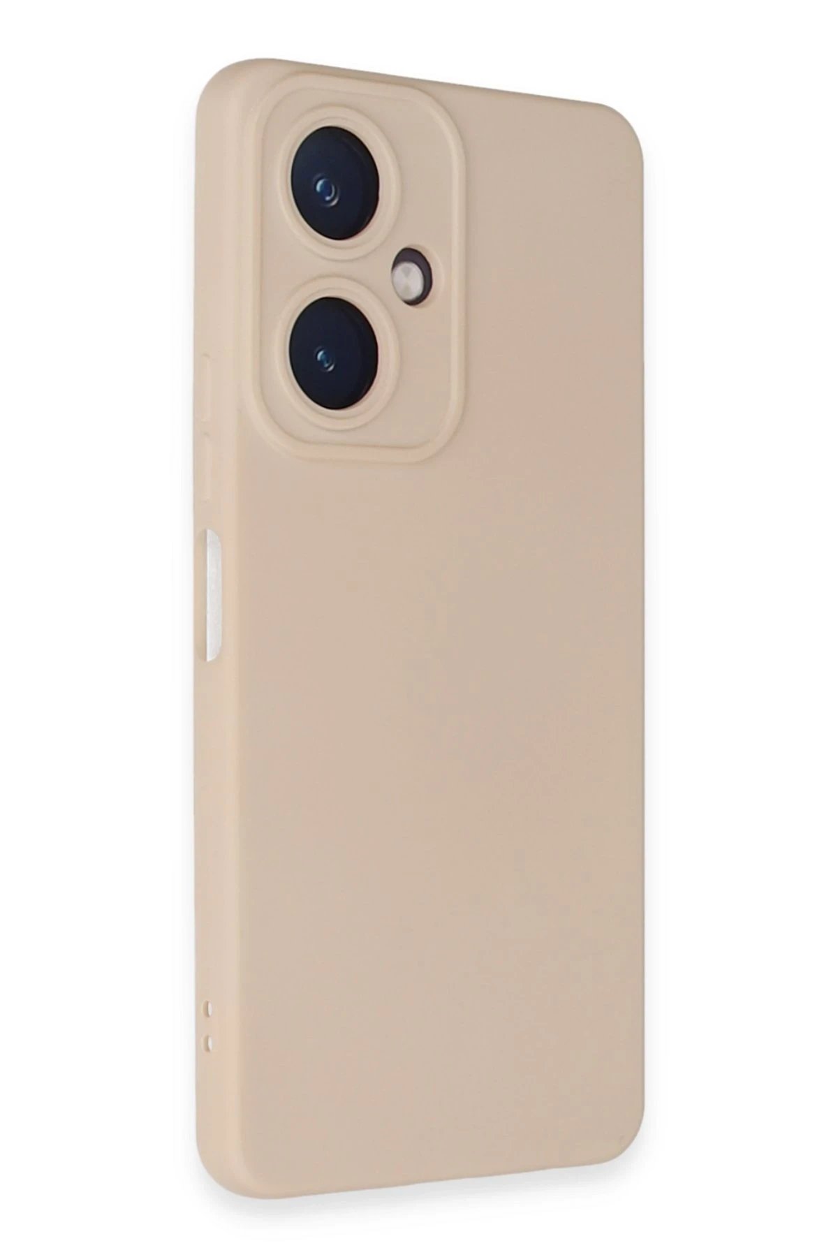 Newface Vivo Y27 Kılıf Nano içi Kadife Silikon - Pudra