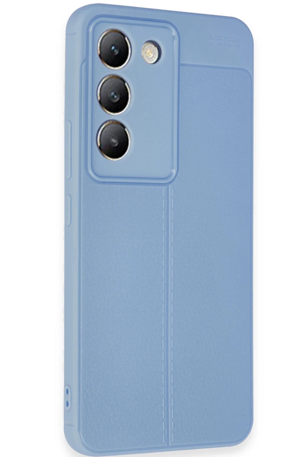 Newface Vivo V30 Lite 4G Kılıf Auto Focus Kapak - Mavi