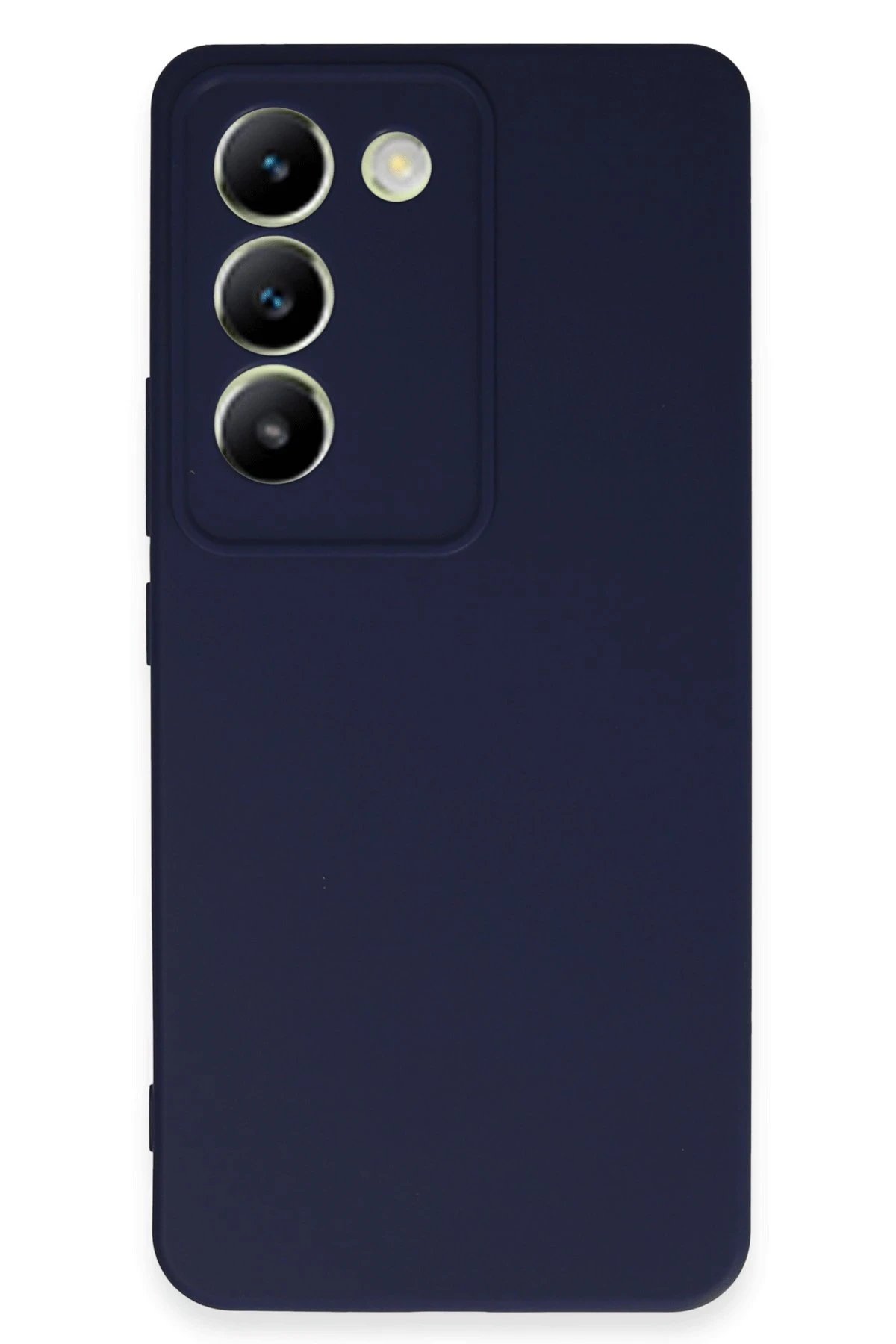 Newface Vivo V30 Lite 4G Kılıf First Silikon - Lacivert