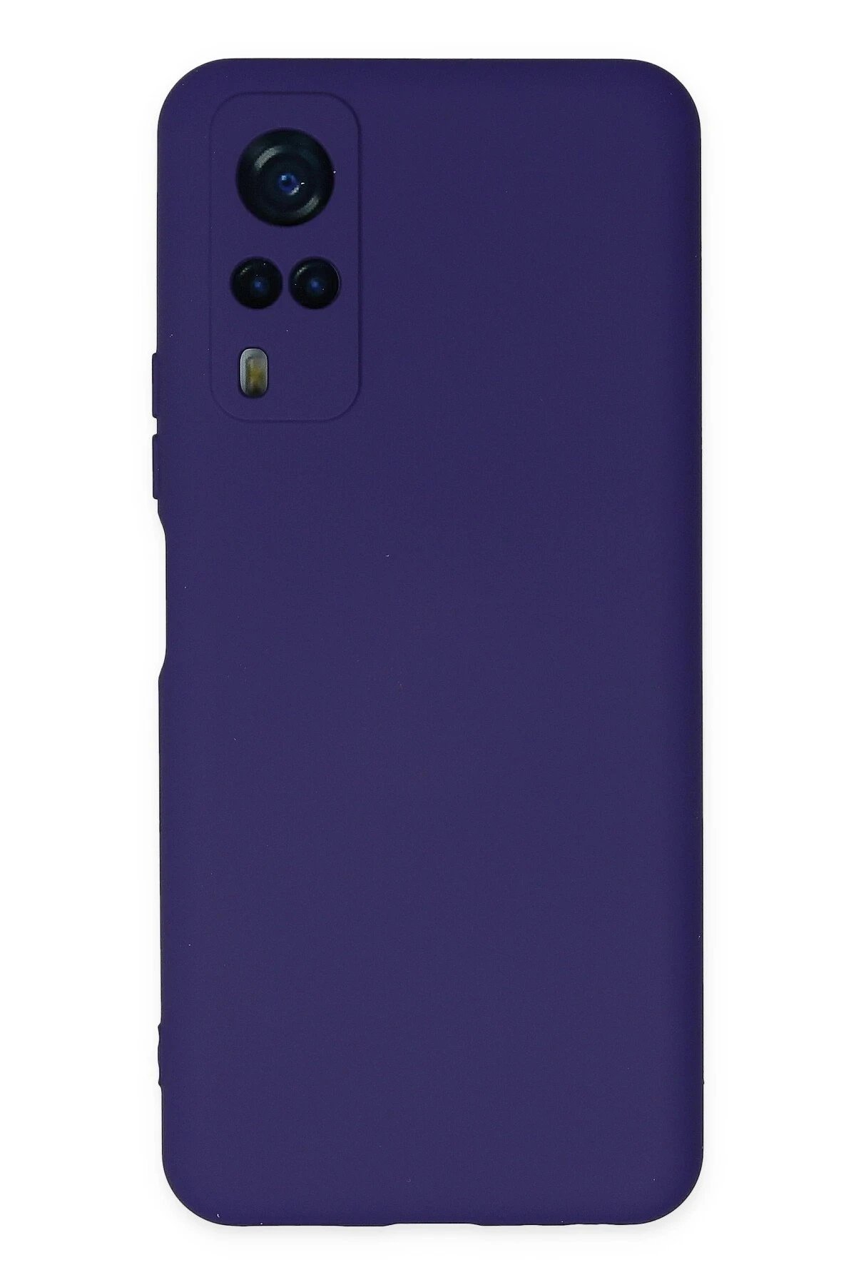 Newface Vivo Y53S Kılıf Nano içi Kadife Silikon - Mor