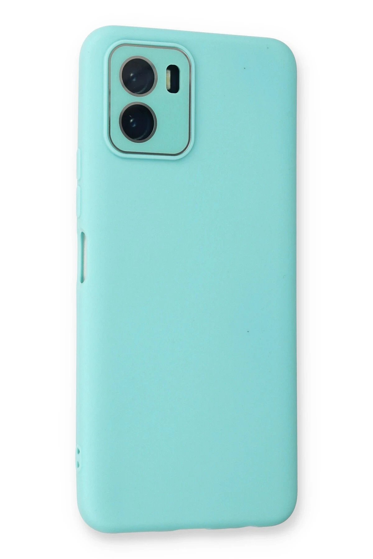 Newface Vivo Y15S Kılıf Lansman Glass Kapak uaz