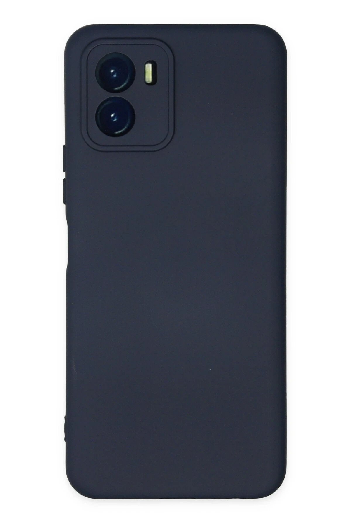 Newface Vivo Y15S Kılıf Nano içi Kadife Silikon - Lacivert