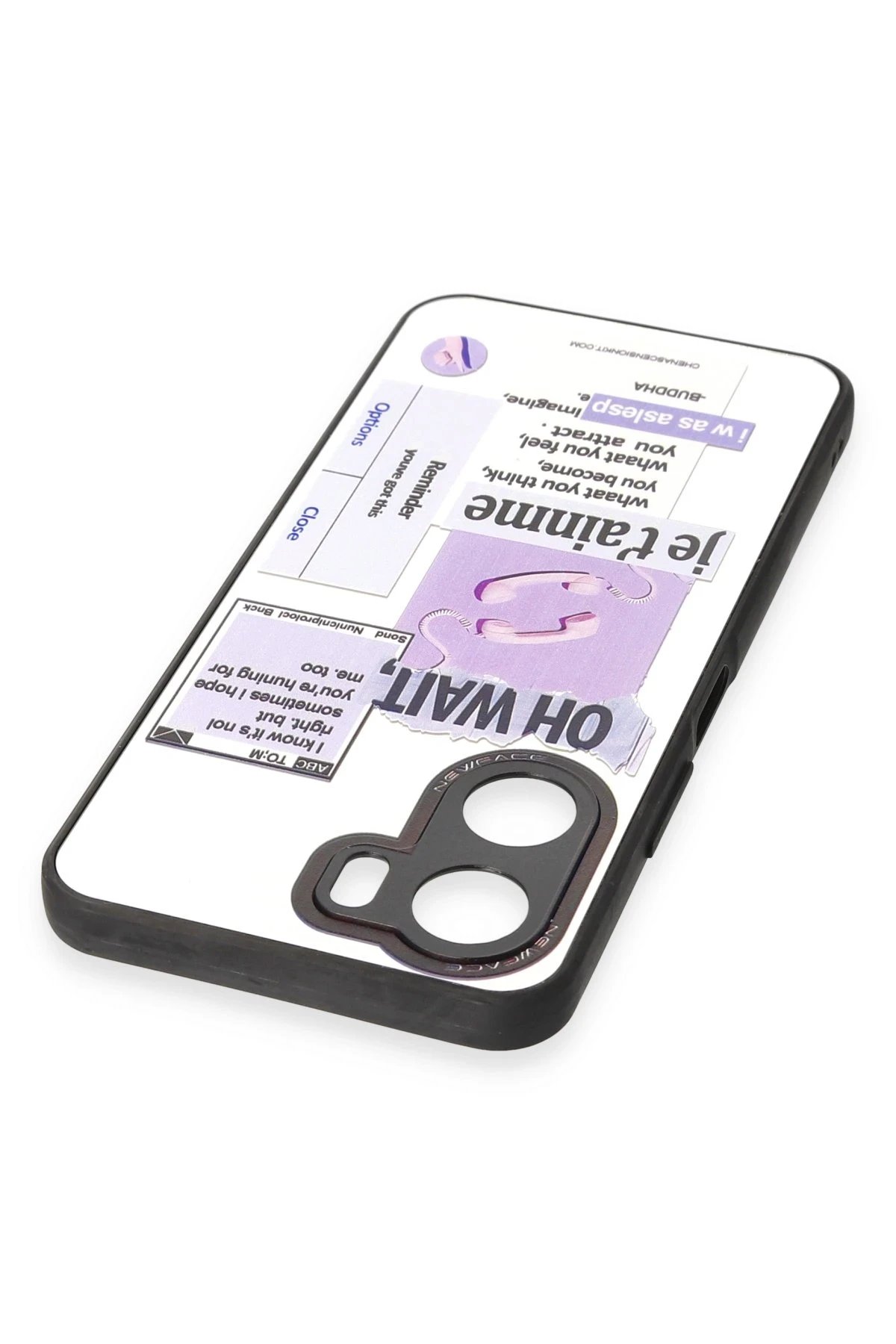 Newface Vivo Y16 Kılıf Mirror Desenli Kapak - Mirror - 4