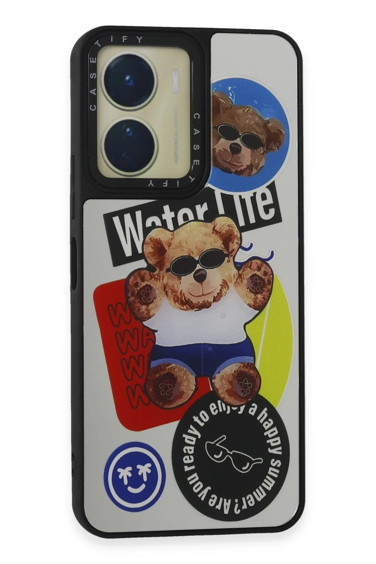 Newface Vivo Y16 Kılıf Mirror Desenli Kapak - Mirror - 14