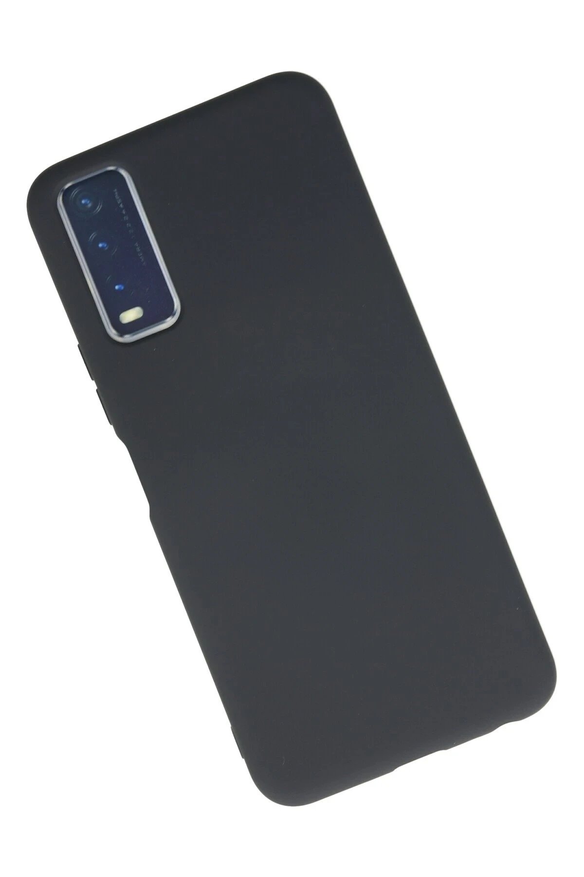 Newface Vivo Y11S Kılıf Nano içi Kadife Silikon - Gri