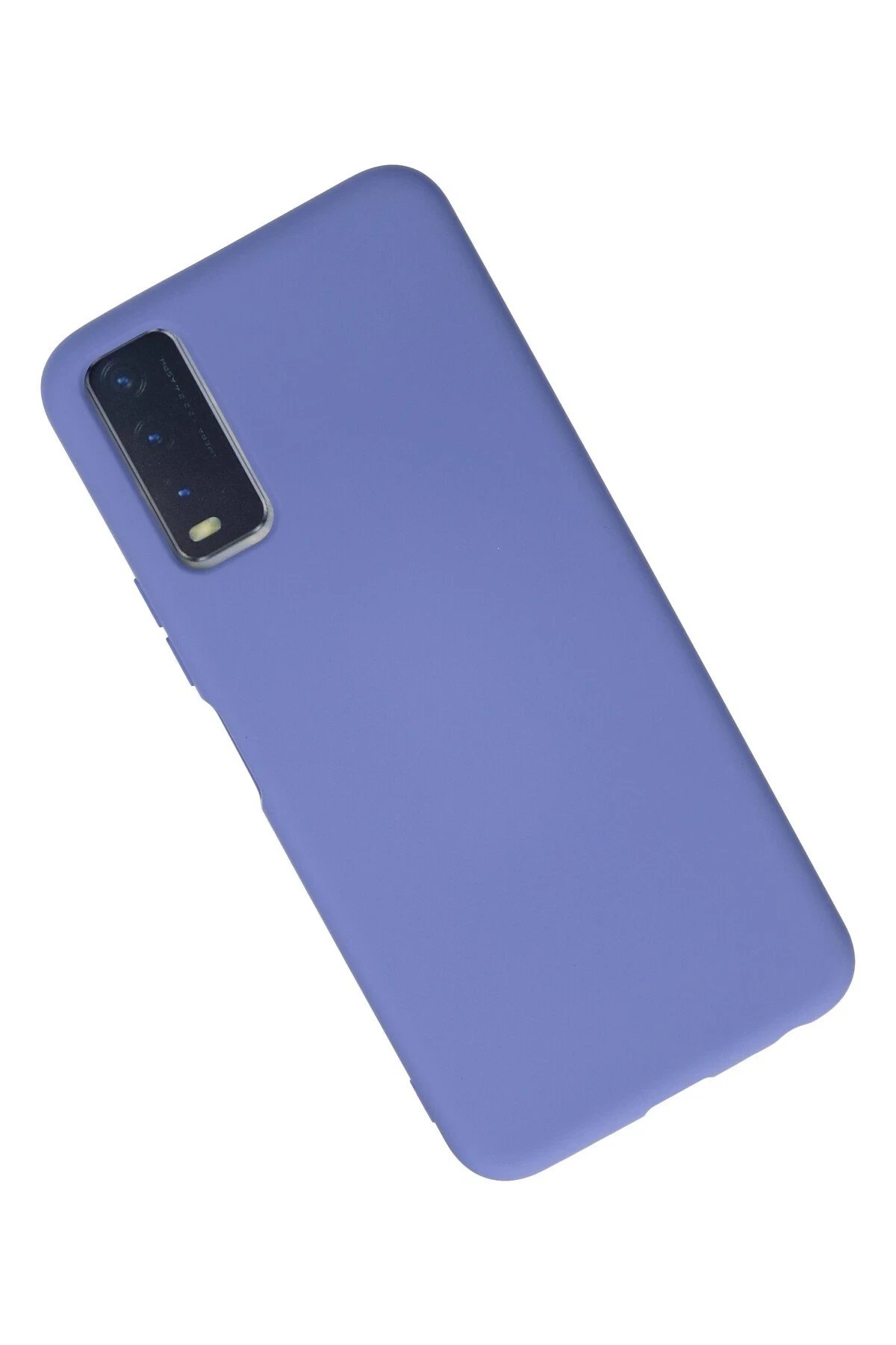 Newface Vivo Y11S Kılıf Nano içi Kadife Silikon - Lila