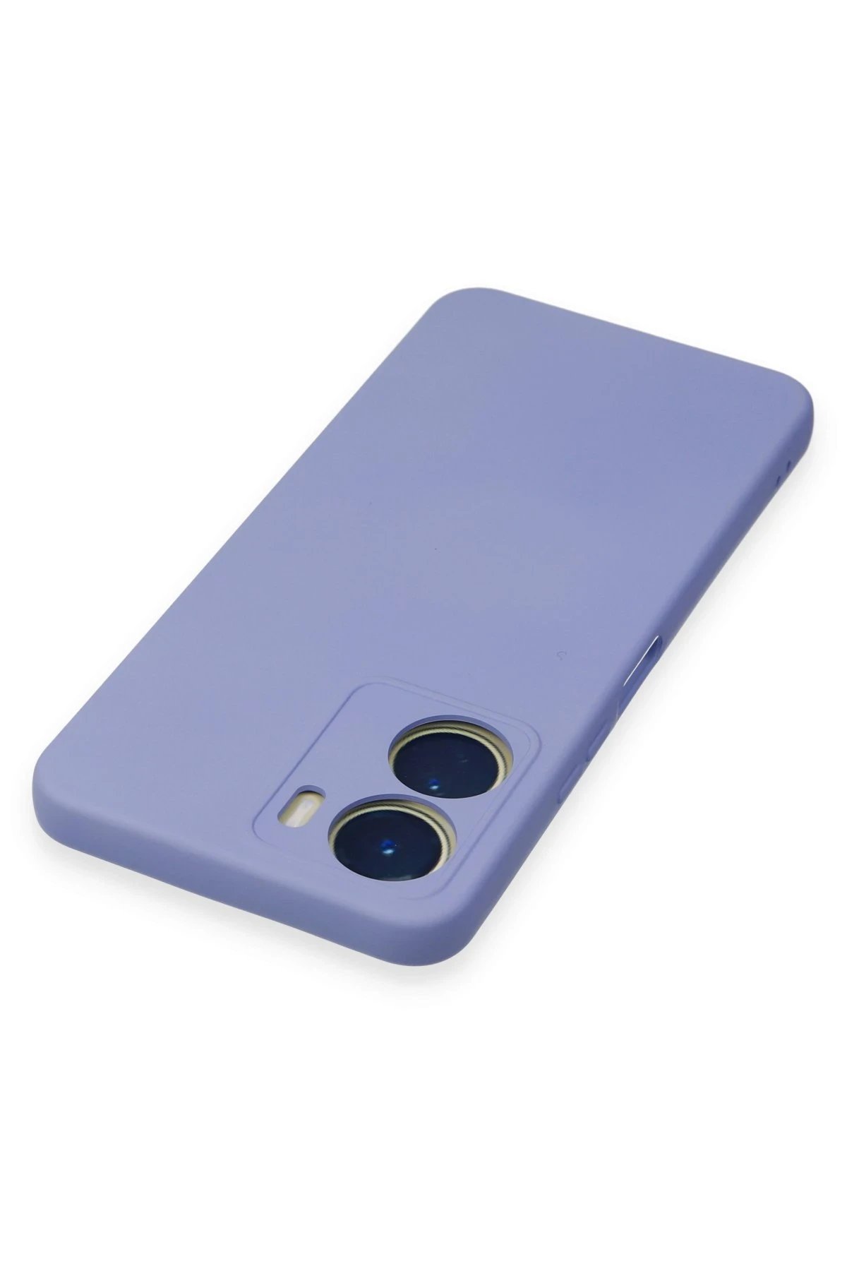 Newface Vivo Y16 Kılıf Nano içi Kadife Silikon - Lila