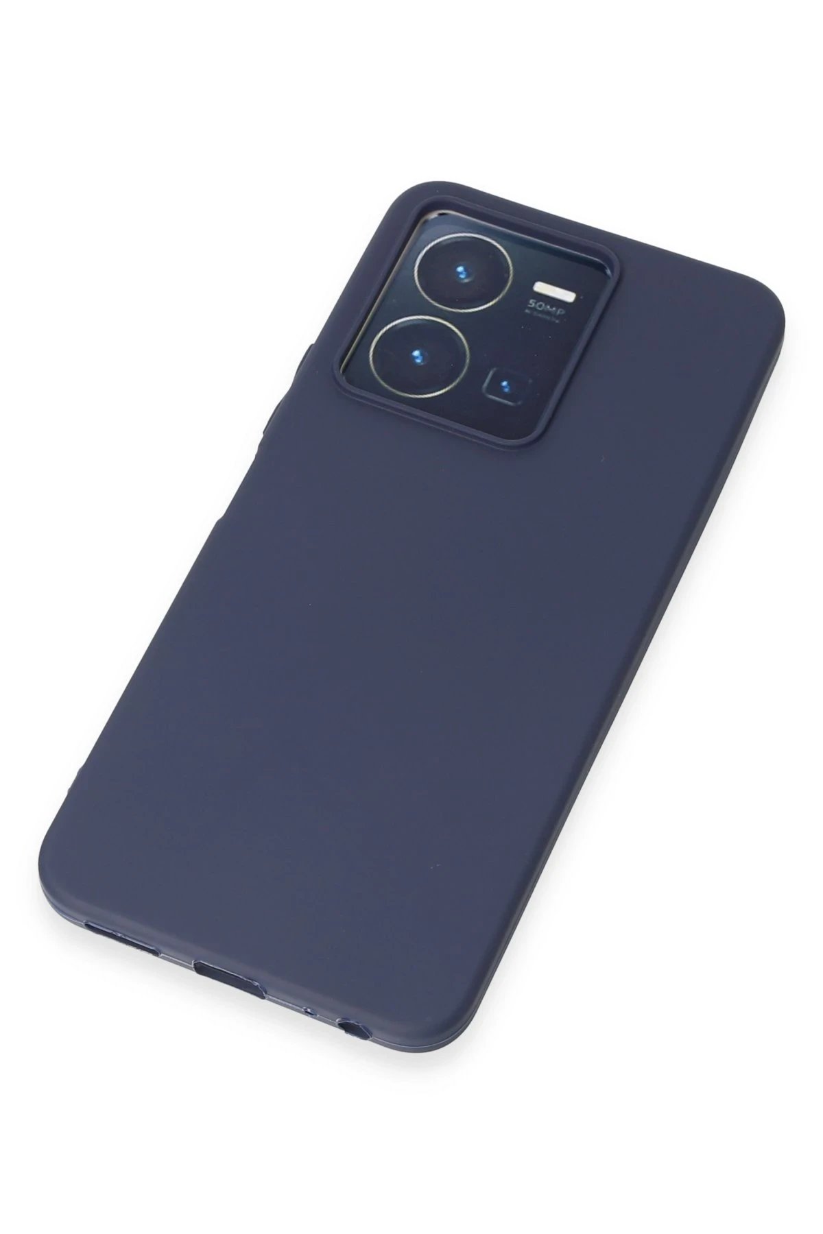 Newface Vivo Y35 Kılıf First Silikon - Lacivert