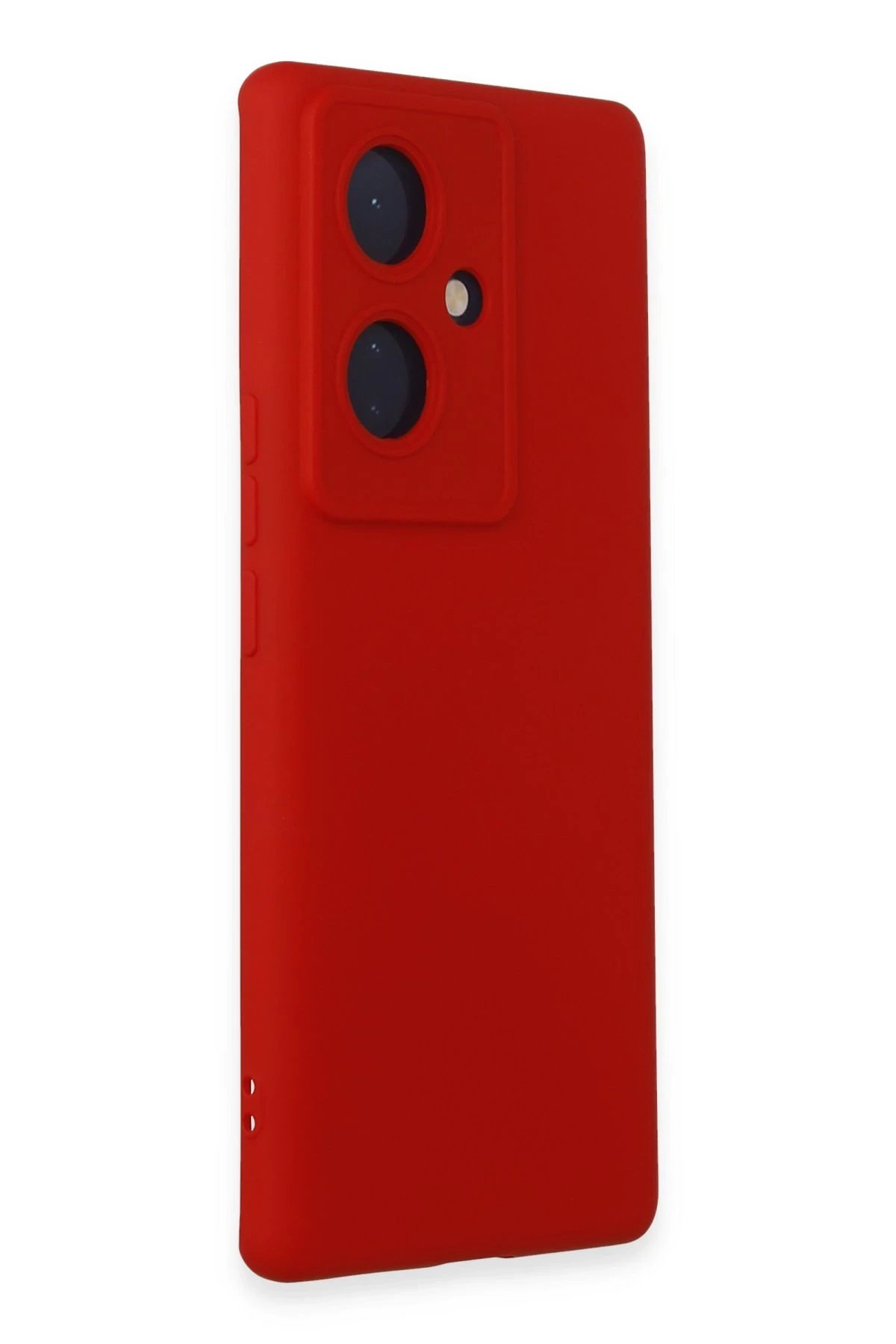 Newface Vivo V29 Lite Kılıf Nano içi Kadife Silikon - Kırmızı