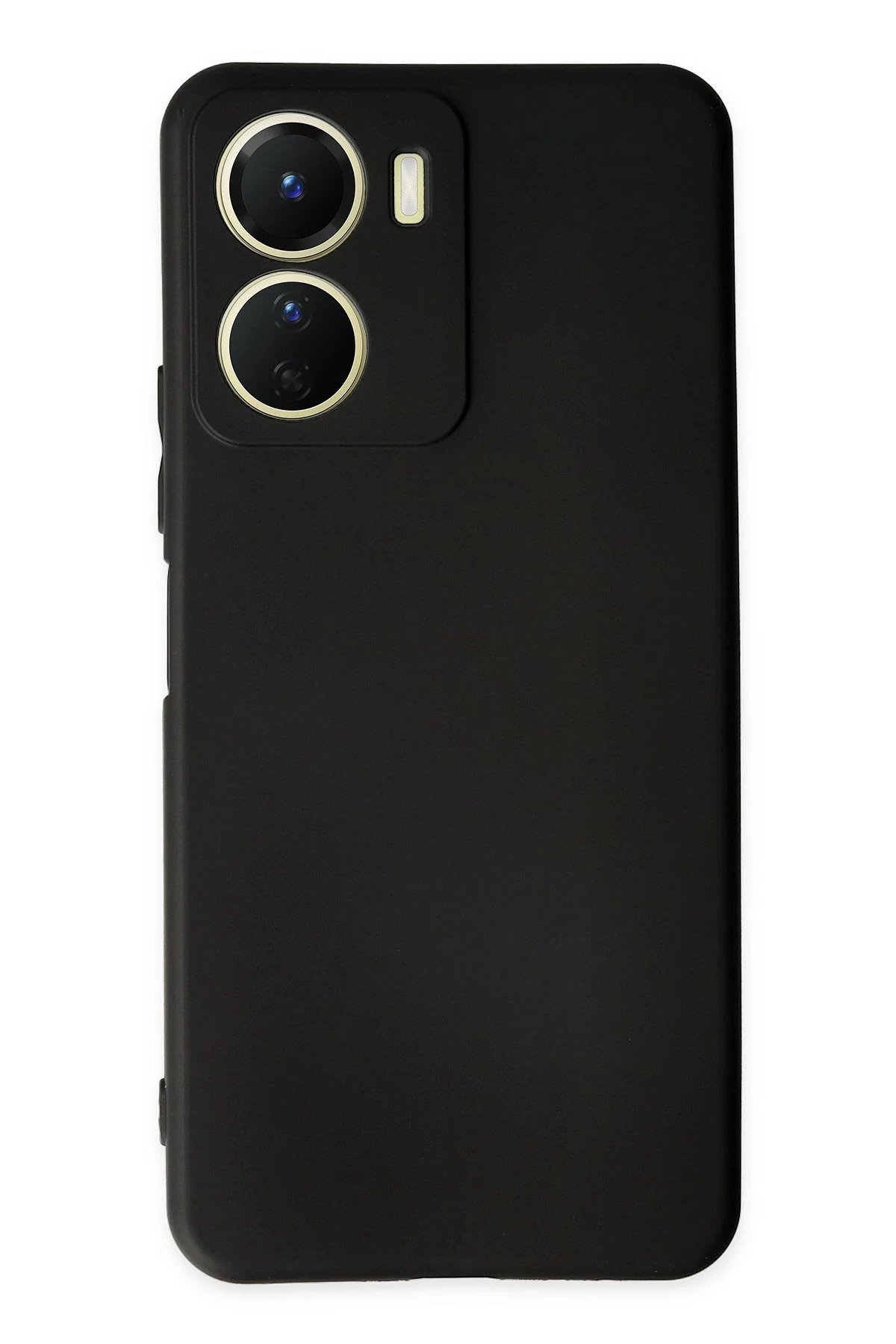 Newface Vivo Y16 Kılıf First Silikon - Siyah