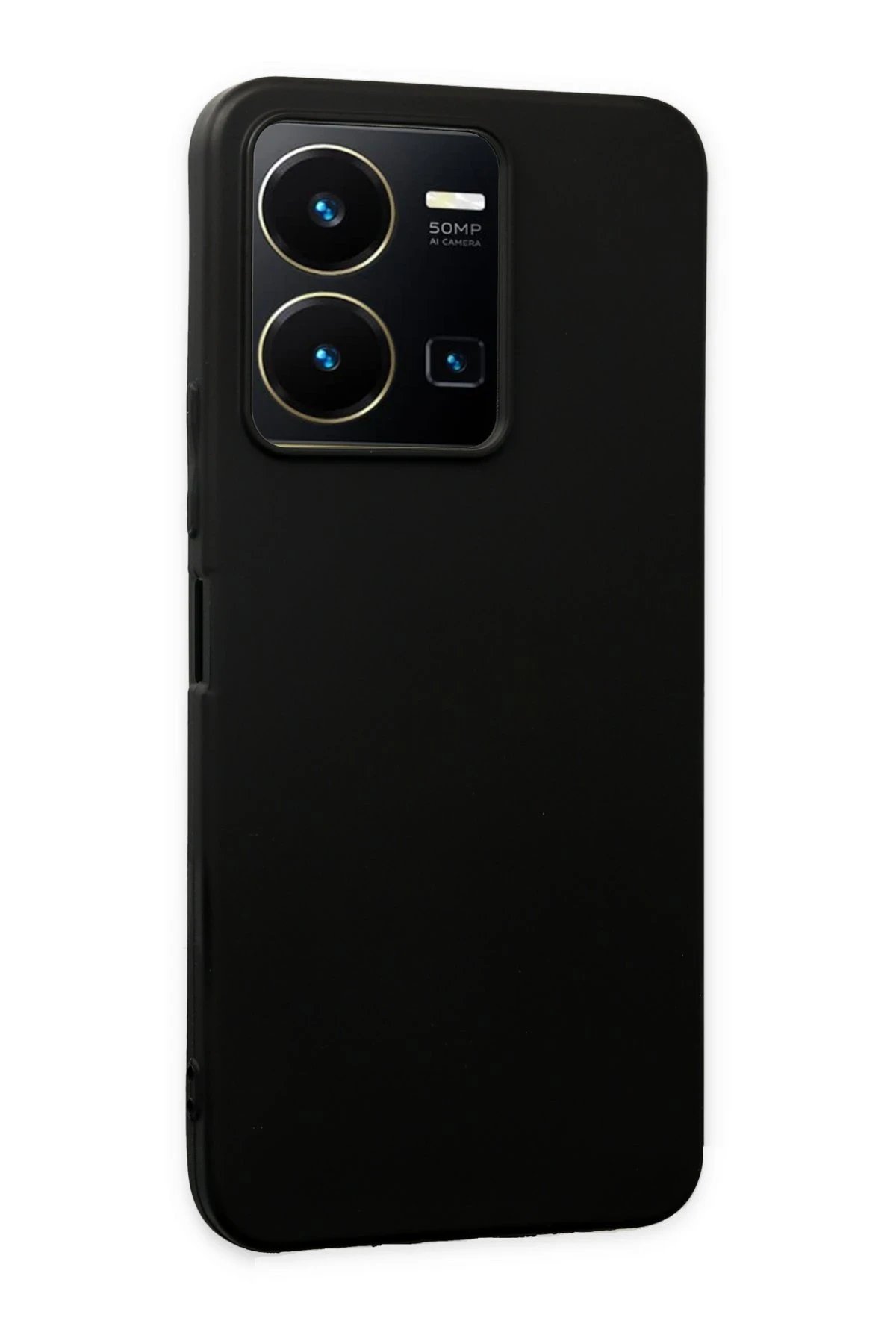 Newface Vivo Y35 Kılıf First Silikon - Siyah