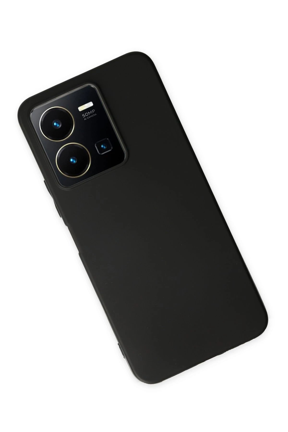 Newface Vivo Y35 Kılıf First Silikon - Siyah