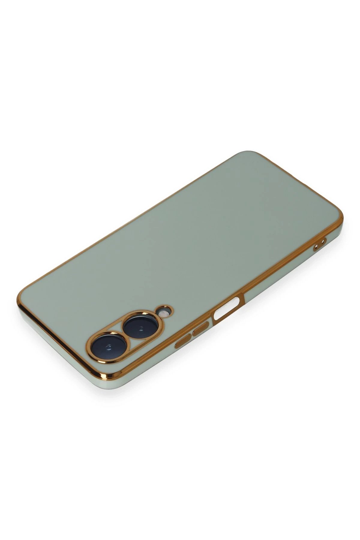 Newface Vivo Y17S Kılıf Volet Silikon - Açık Yeşil