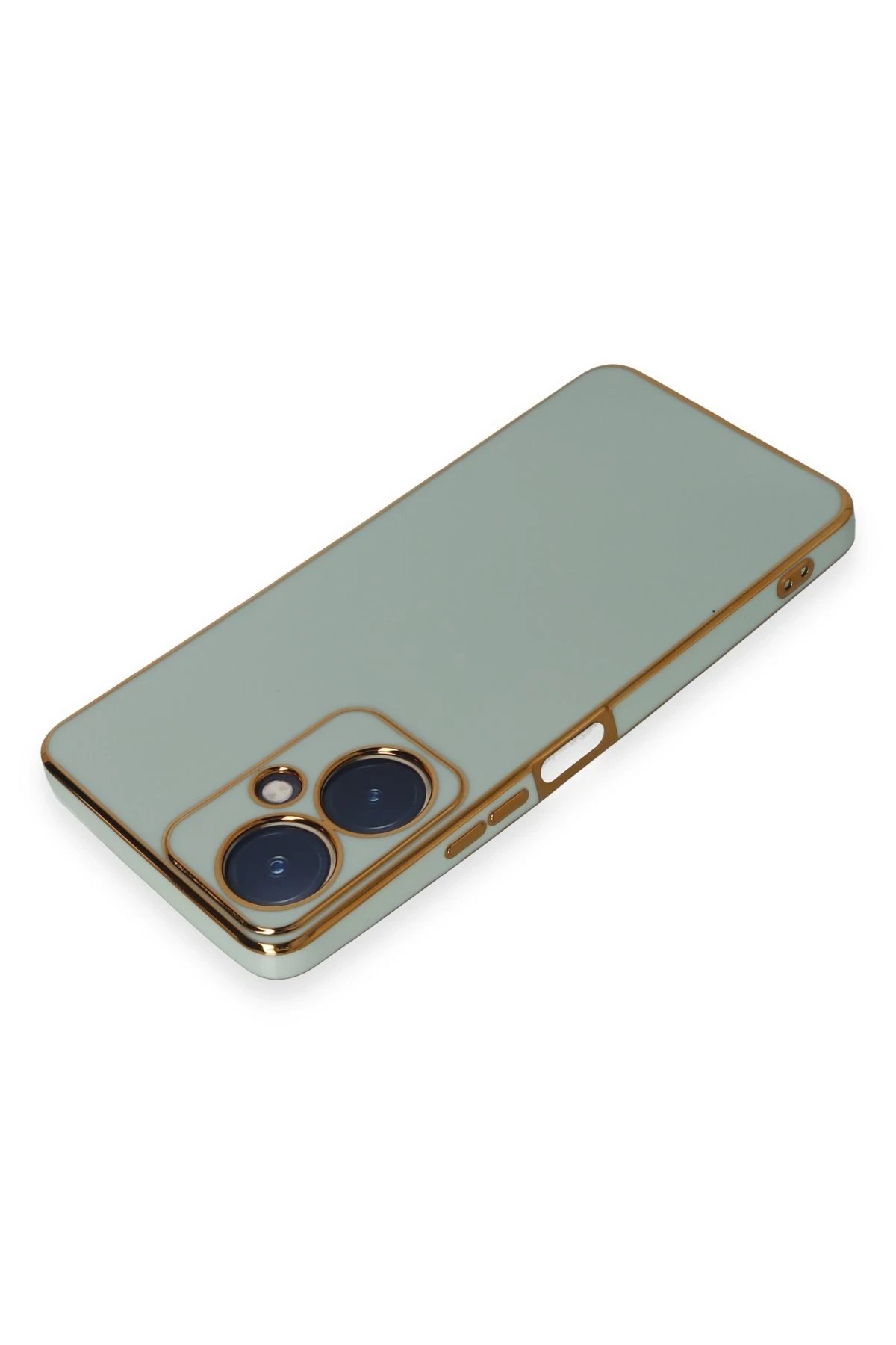 Newface Vivo Y27 Kılıf Volet Silikon - Açık Yeşil