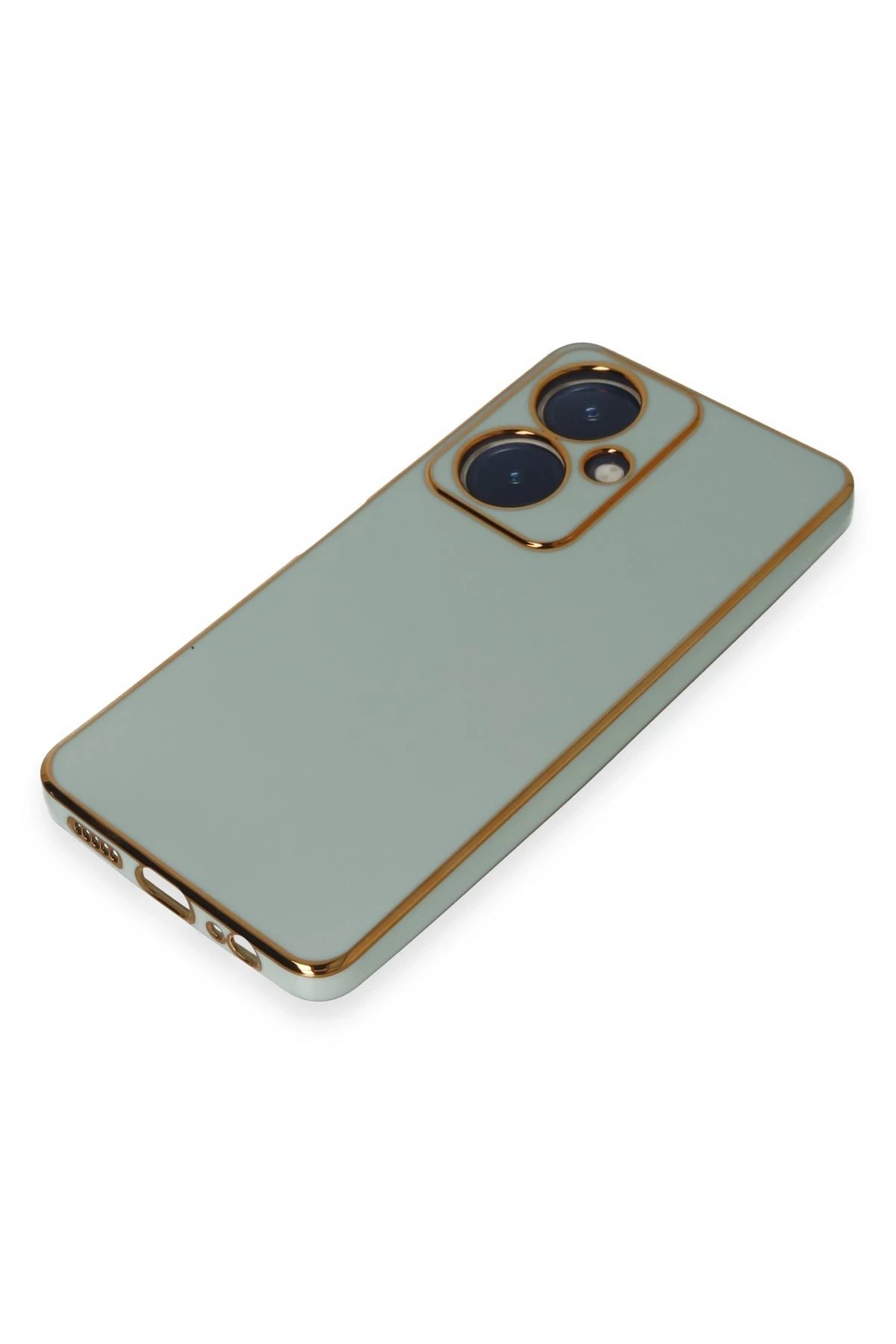 Newface Vivo Y27 Kılıf Volet Silikon - Açık Yeşil