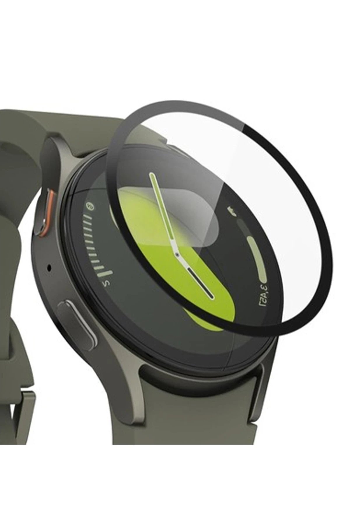 Newface Watch 7 44mm Polymer Nano Ekran Koruyucu - Şeffaf