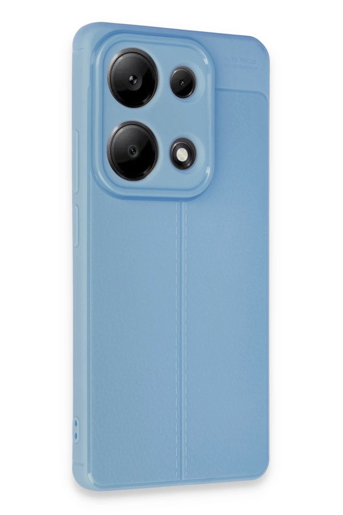 Newface Xiaomi Redmi Note 13 Pro 4G Kılıf Auto Focus Kapak - Mavi