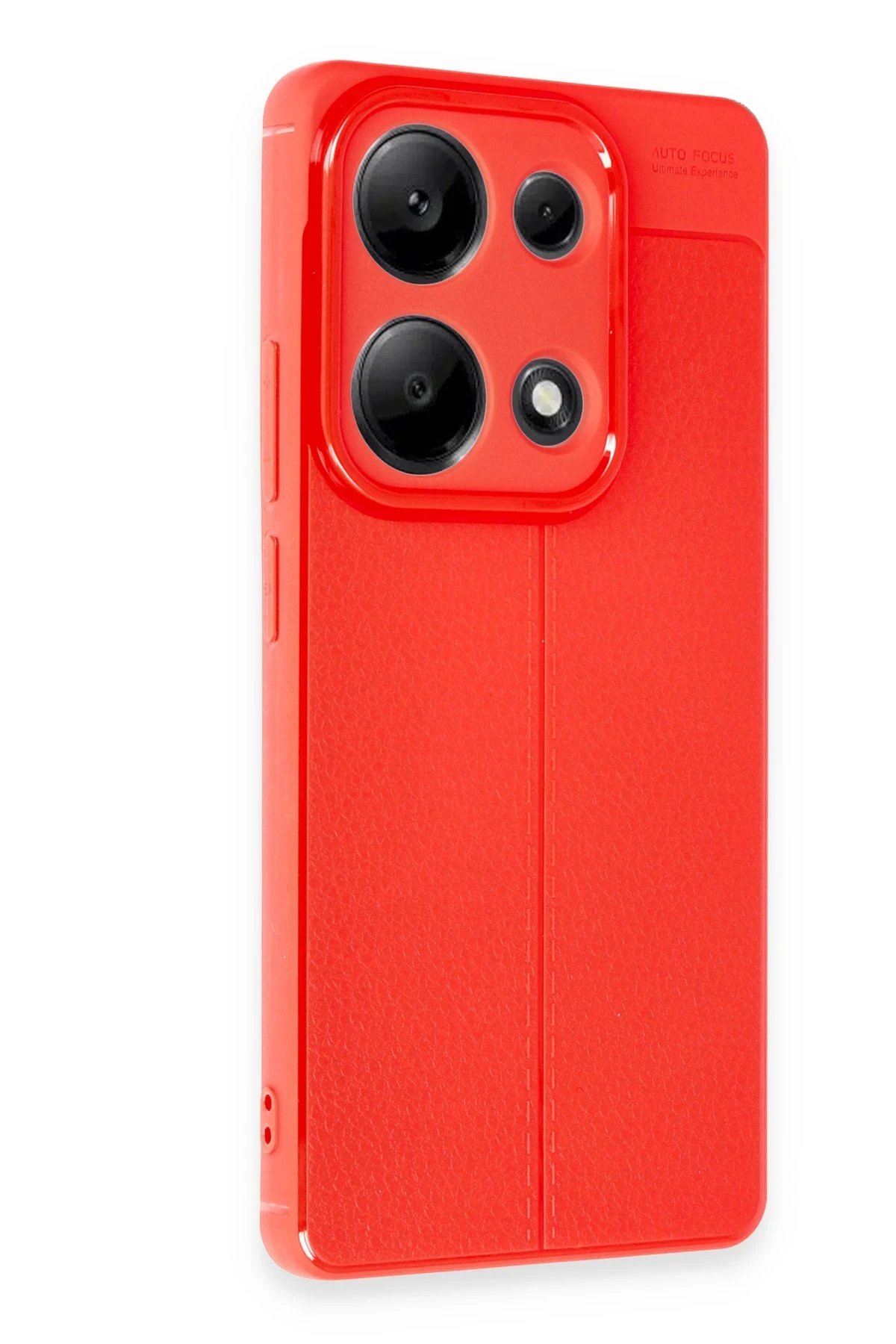 Newface Xiaomi Redmi Note 13 Pro 4G Kılıf Auto Focus Kapak - Kırmızı